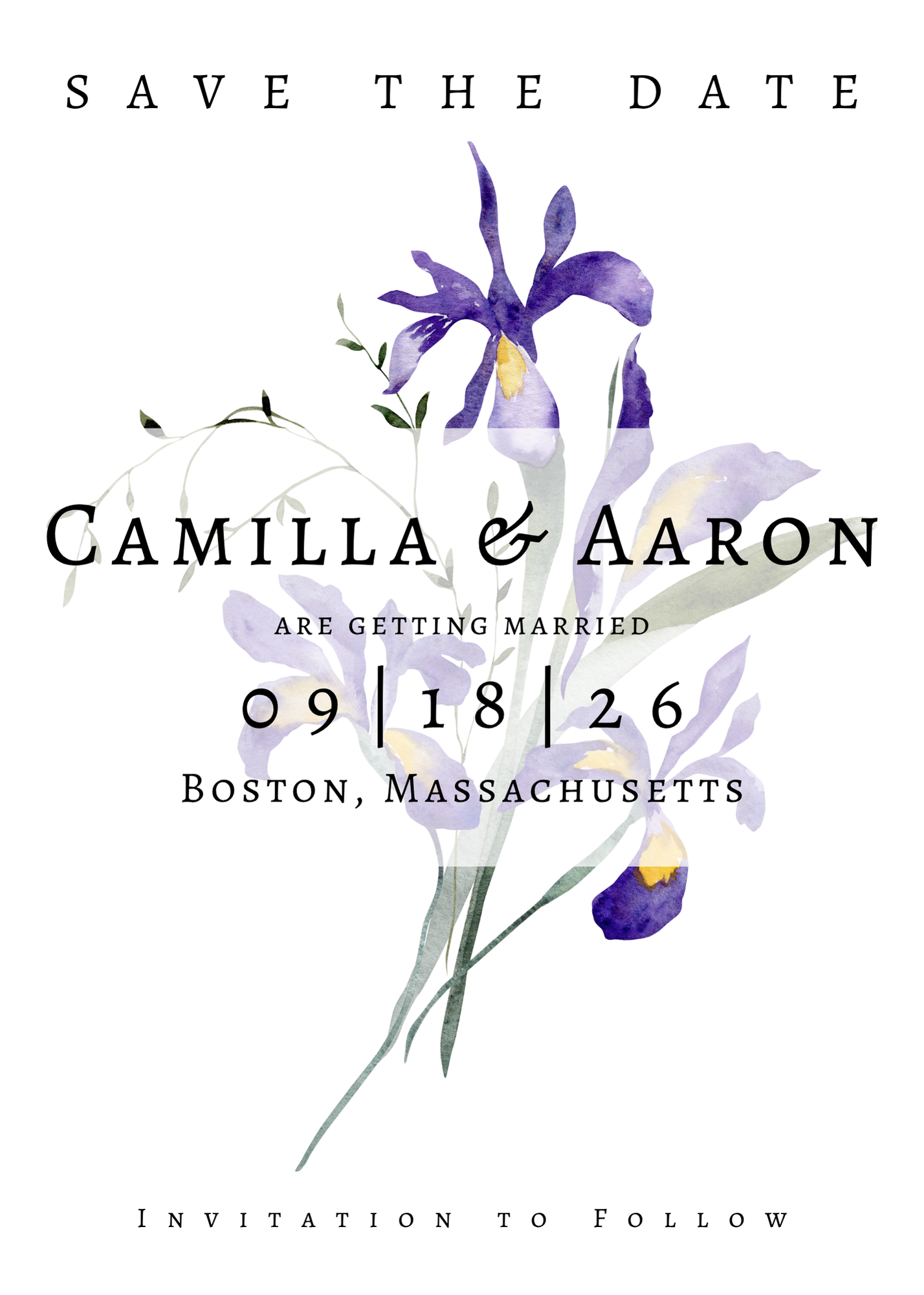 The Robin (Save the Date)