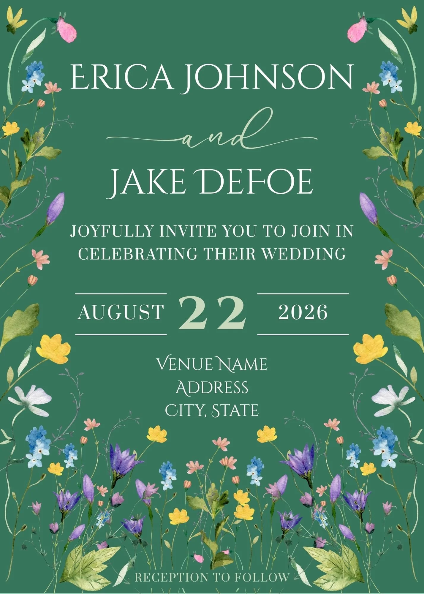 The Erica (Invitation)