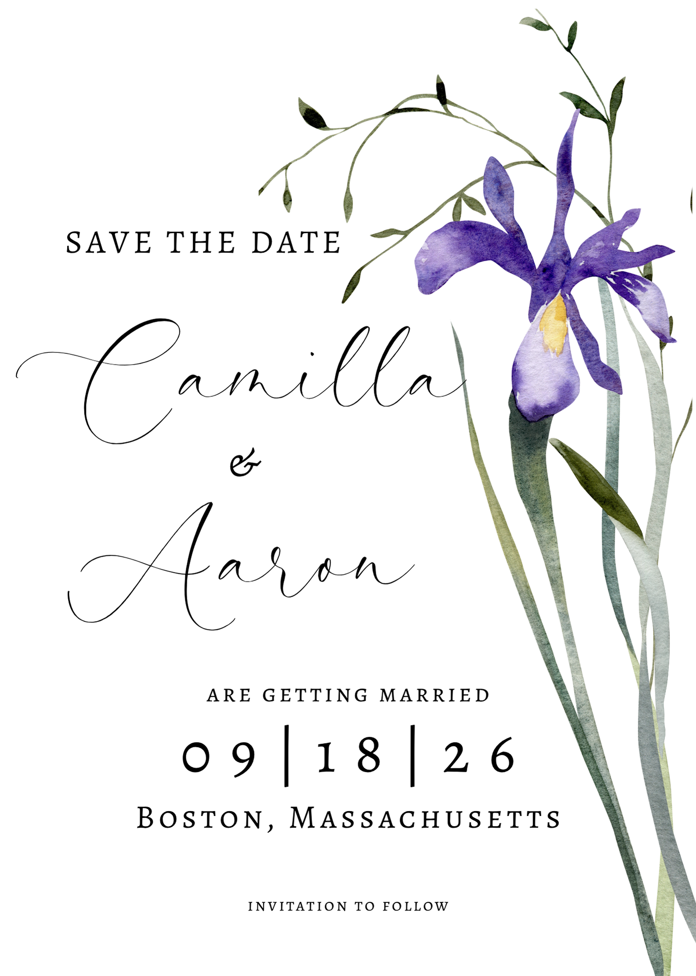 The Robin (Save the Date)