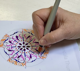 Calligraphic Mandalas with Debra Dick
