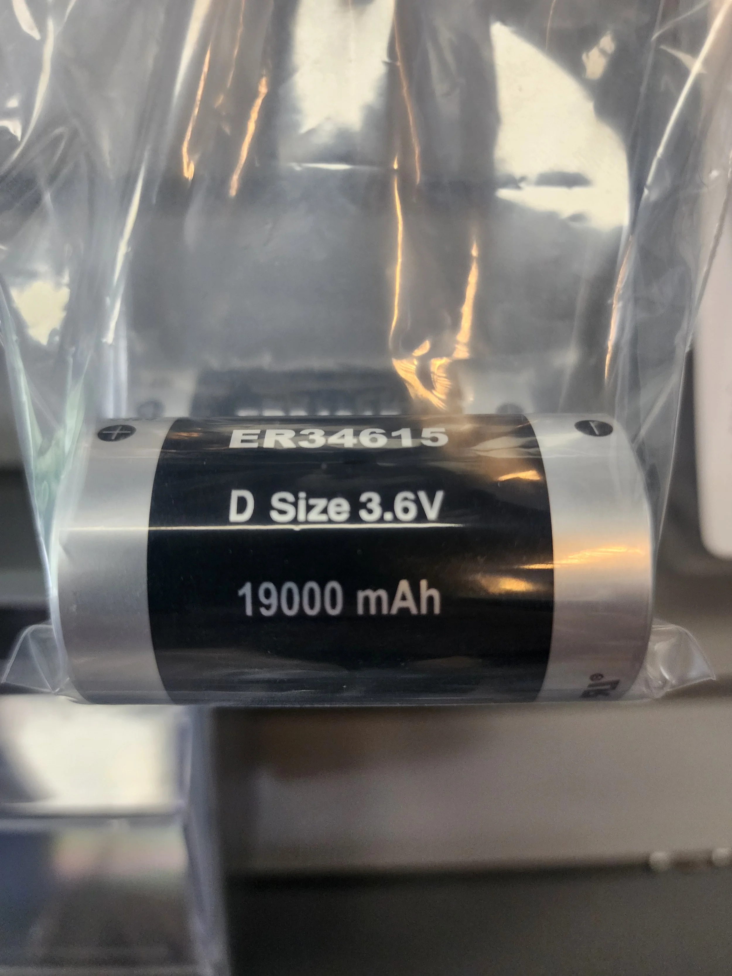 ER34615 3.6V D Cell Lithium Battery
