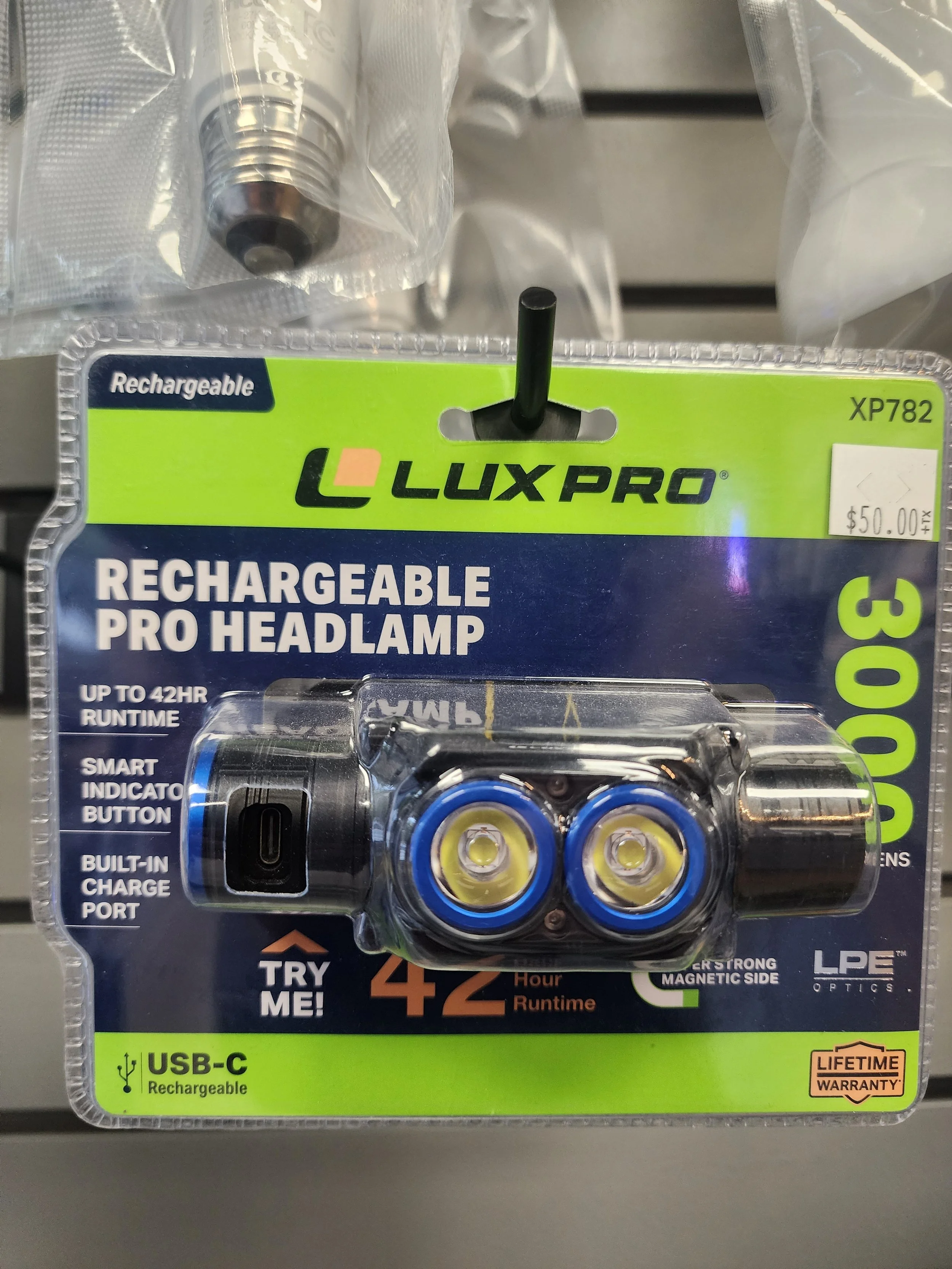 Luxpro Rechargeable Headlamp