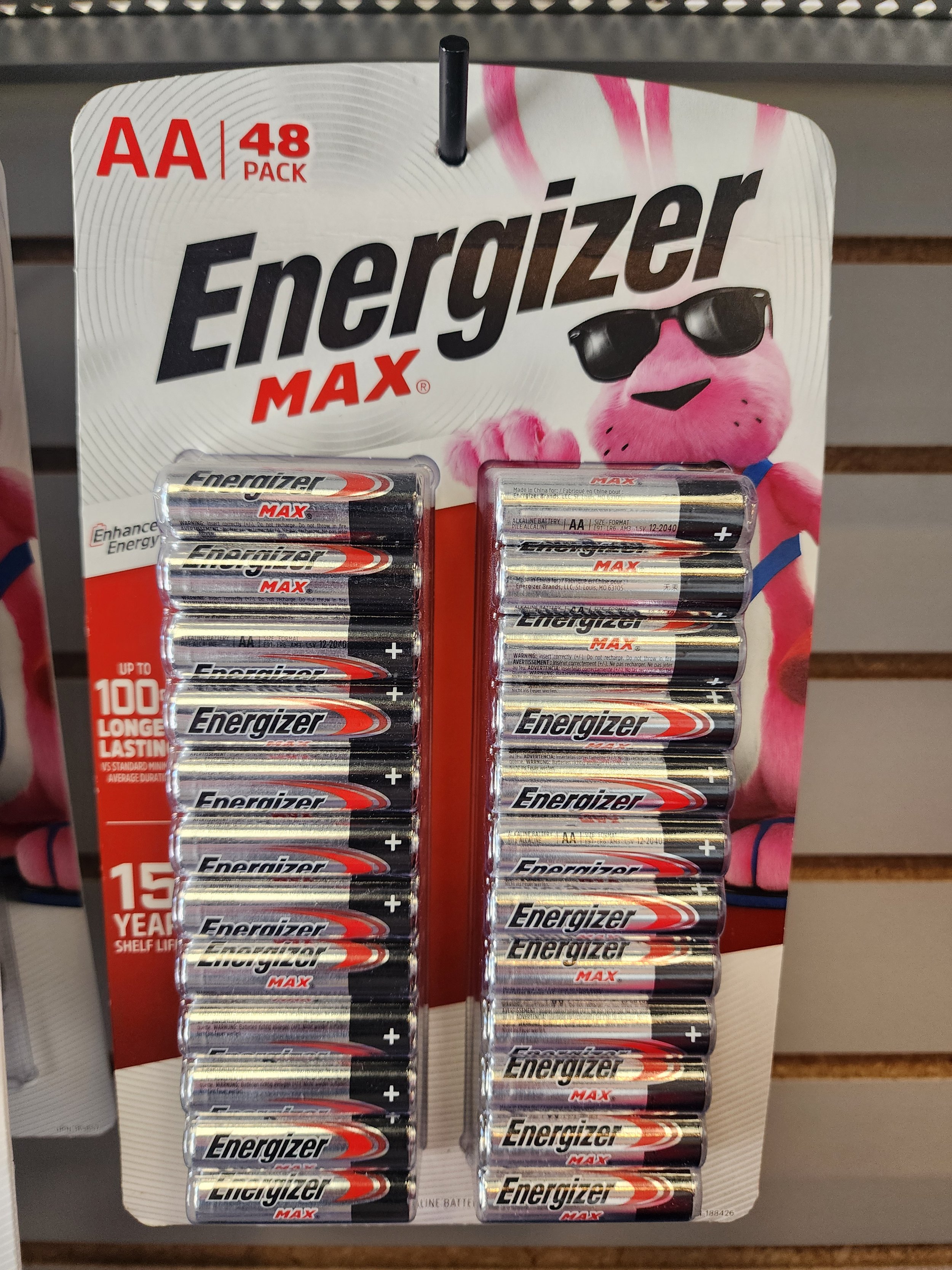 Energizer Max AA Batteries 48 Pack