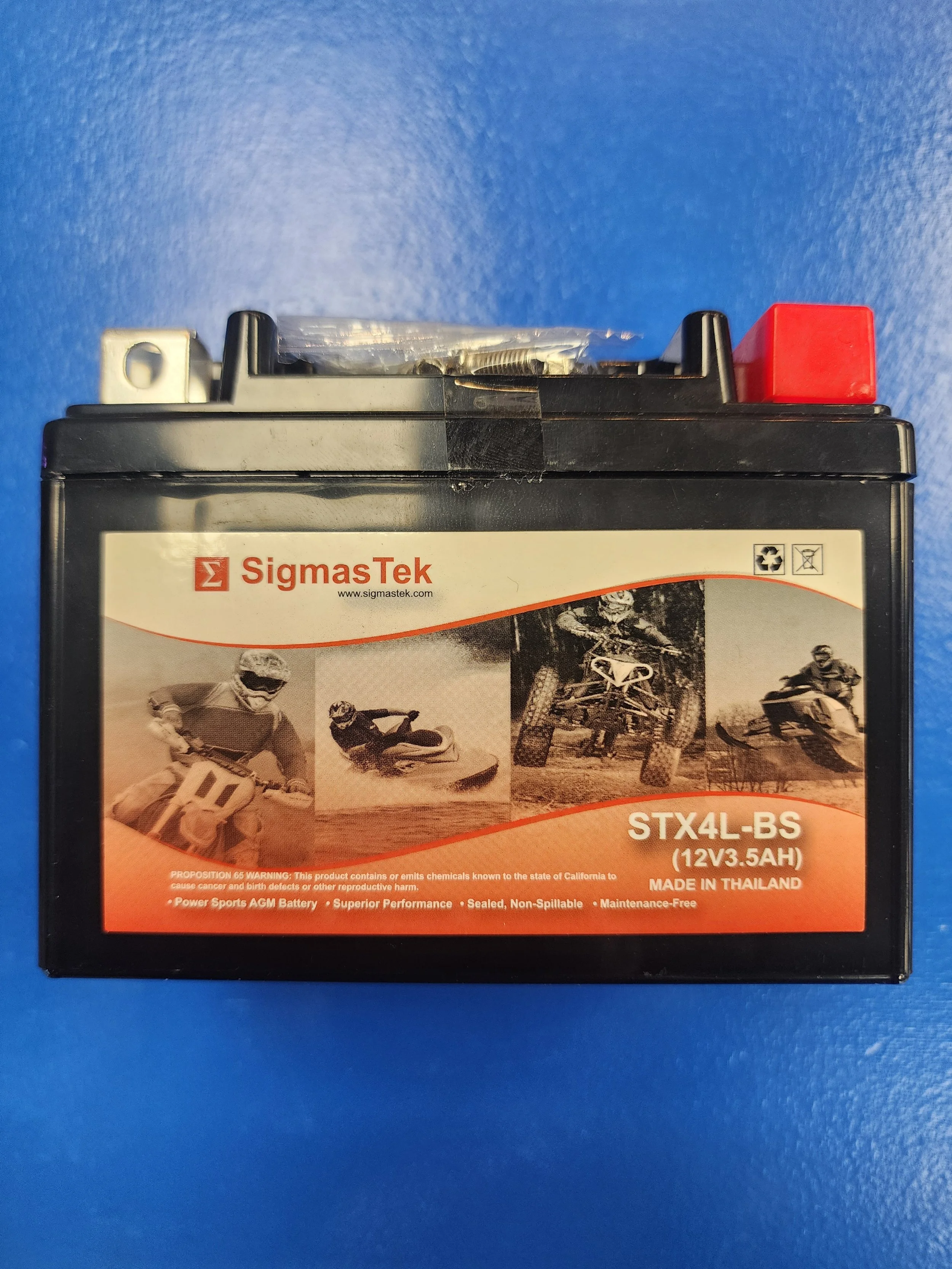YTX4L-BS AGM Powersports Battery