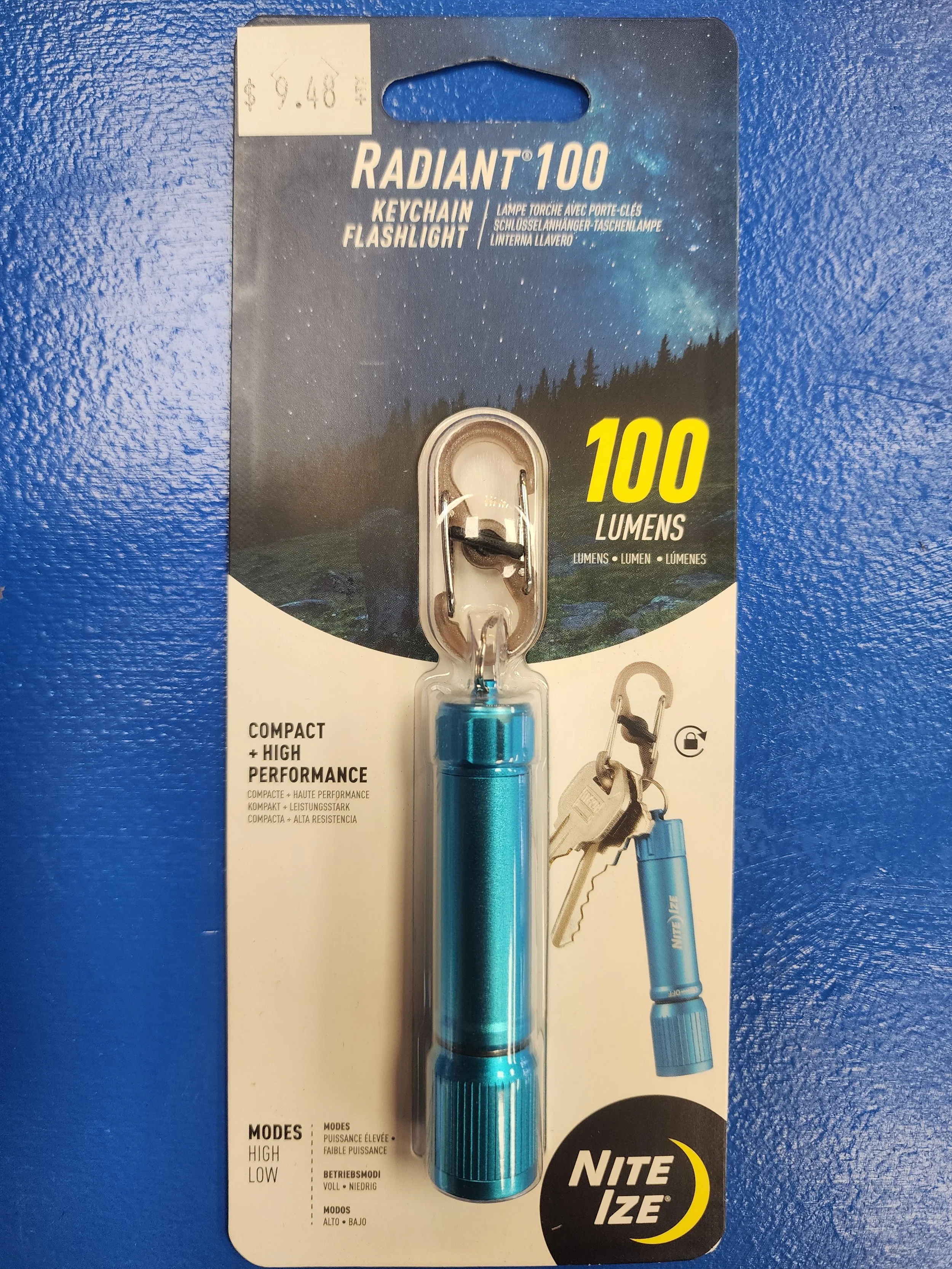 Radiant 100 Keychain Flashlight