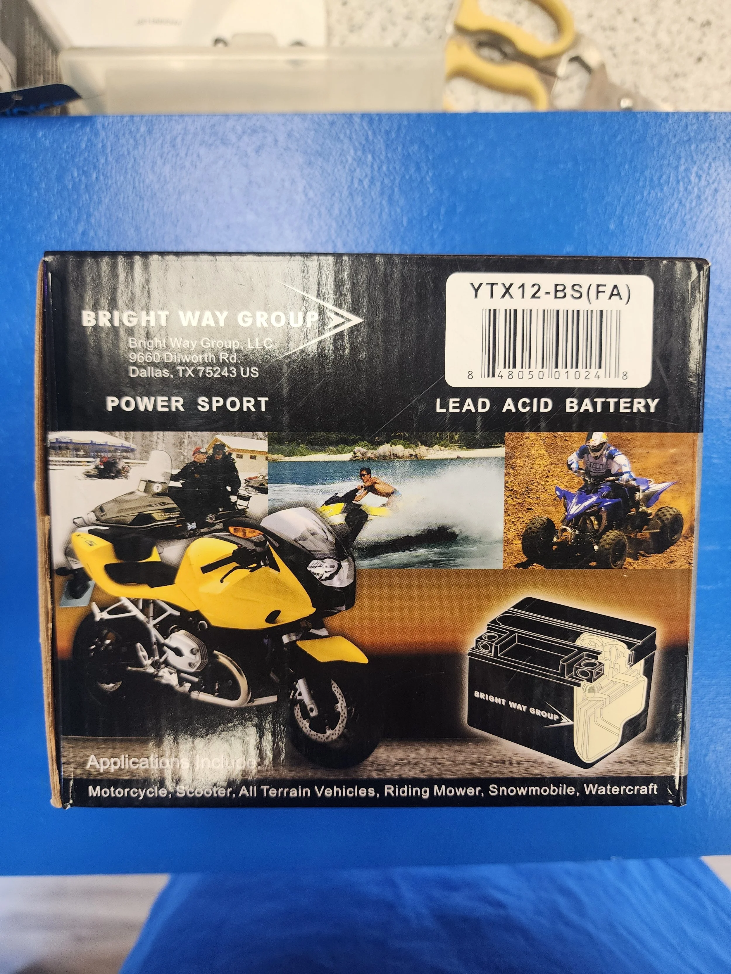 YTX12-BS Battery