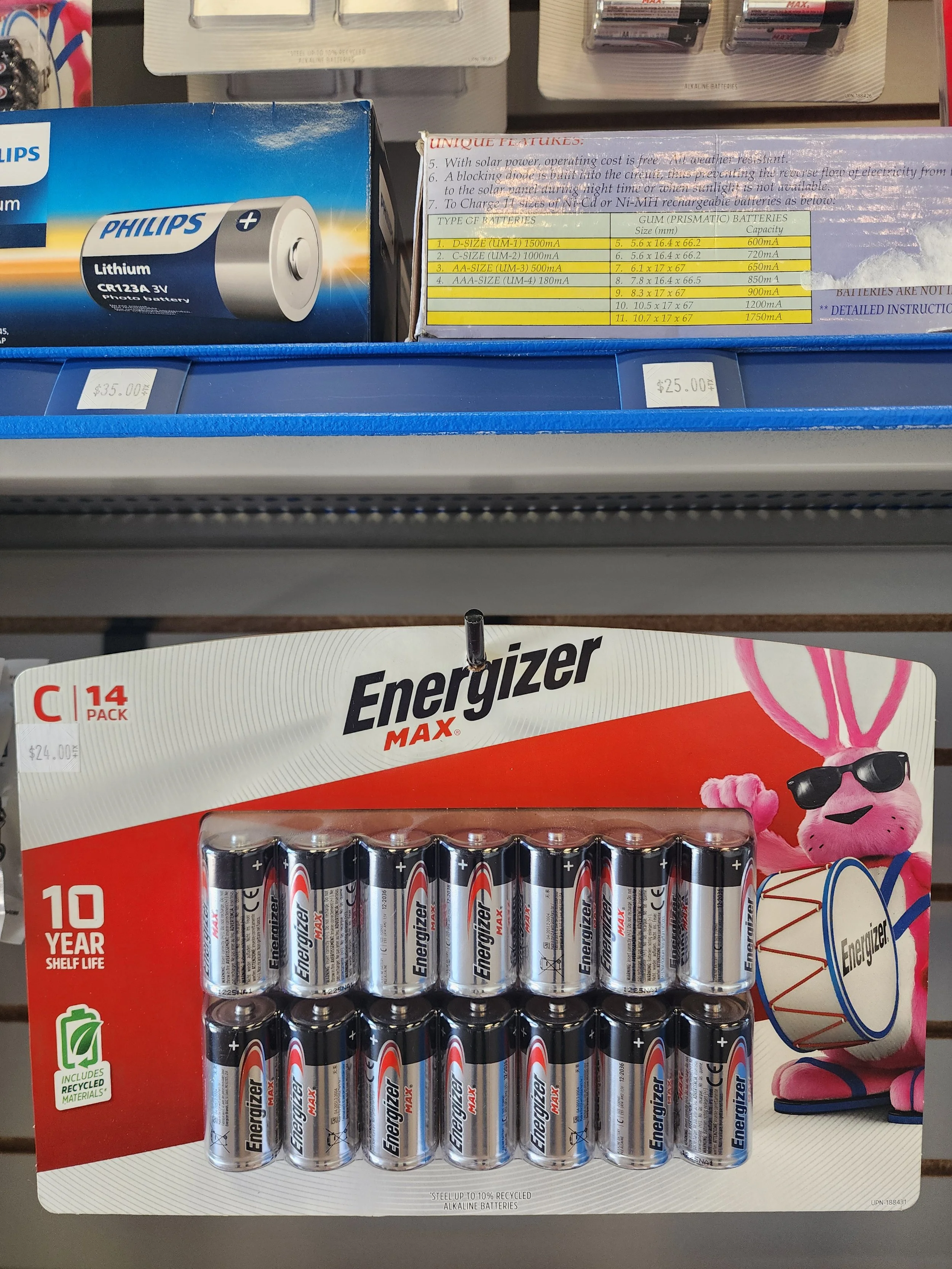 Energizer Max C Batteries 14 Pack