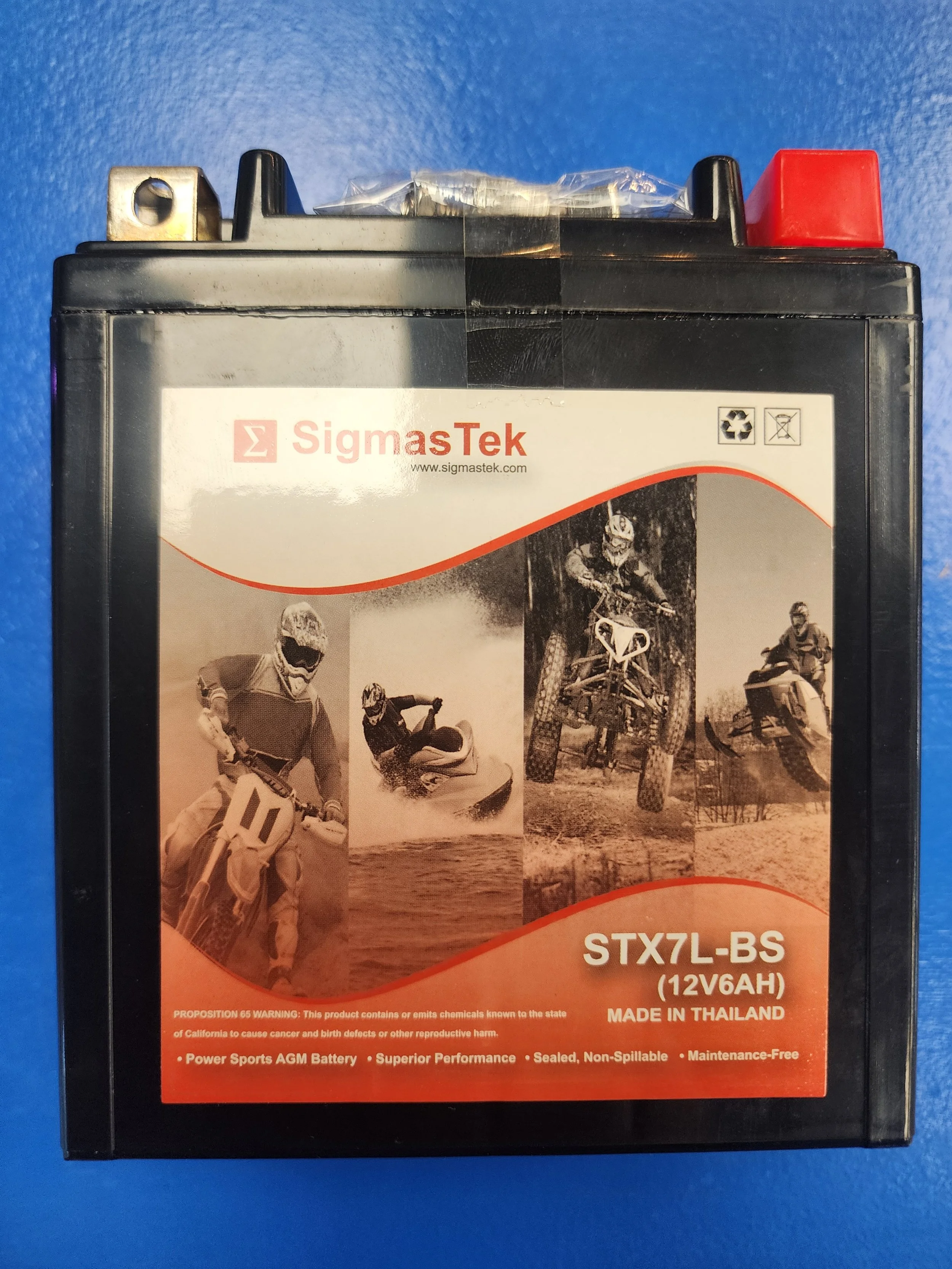 YTX7L-BS AGM Battery