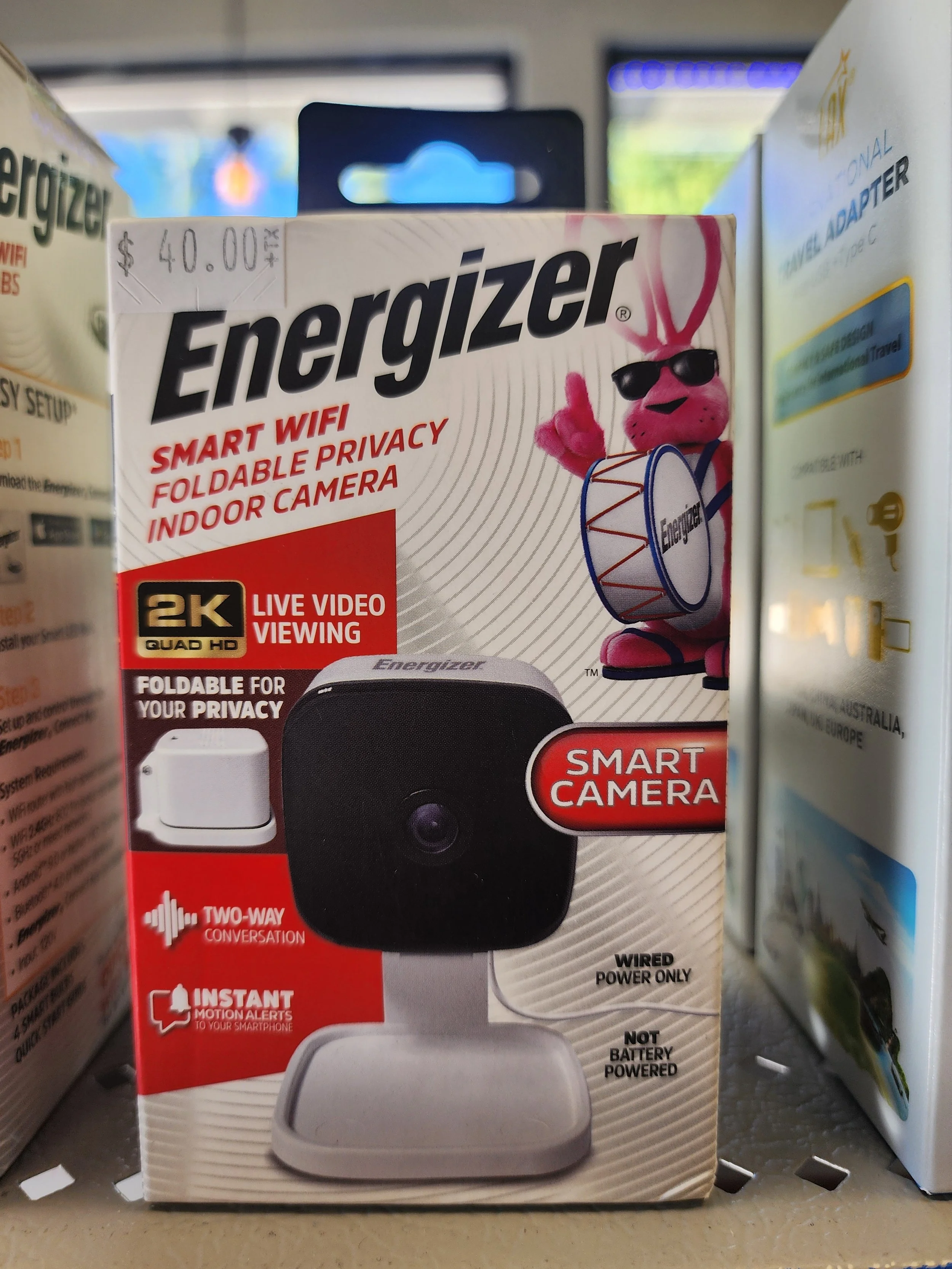 Energizer Security Camera