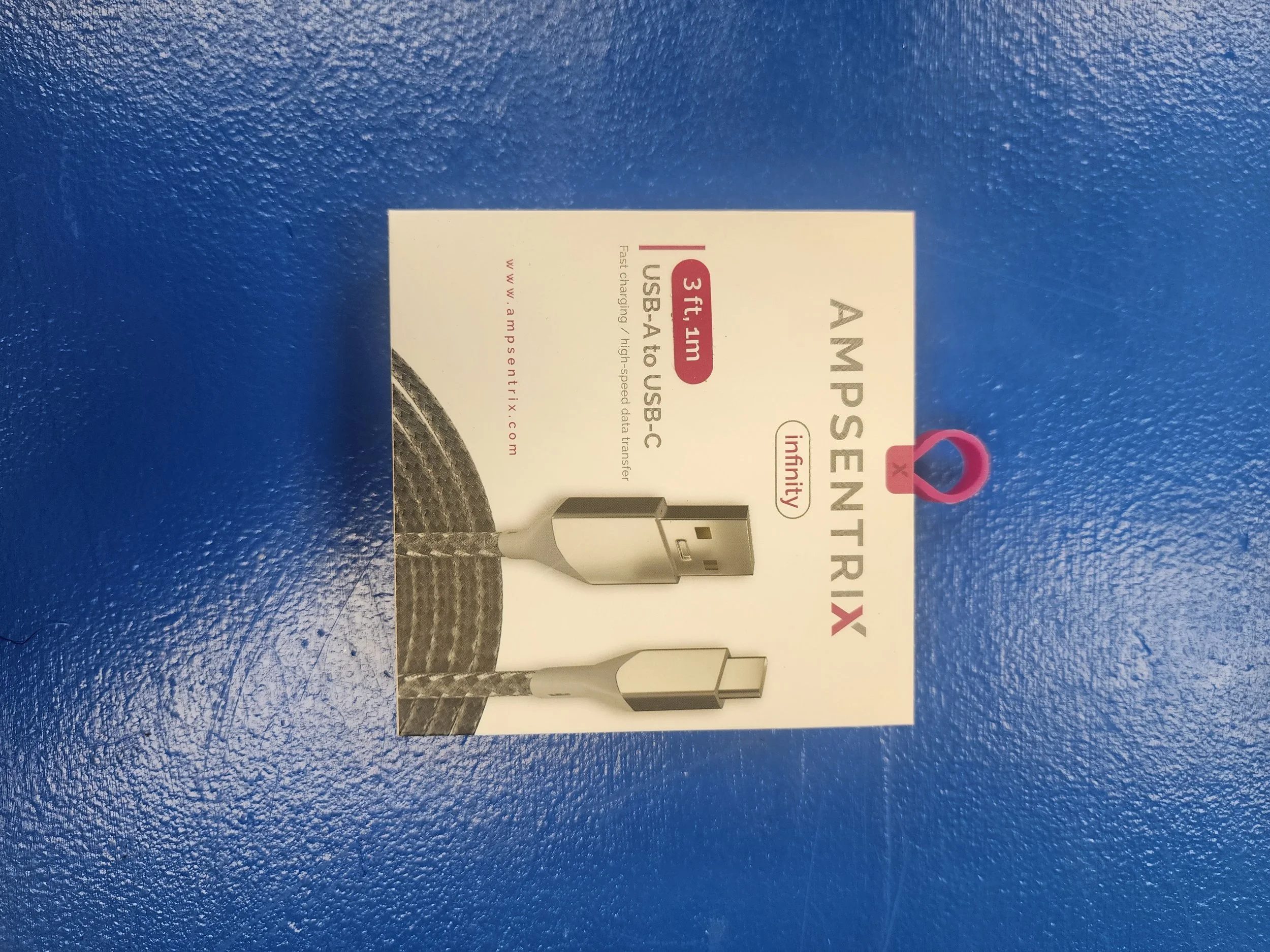 Ampsentrix 107085008710 Infinity 3' USB A TO USB-C
