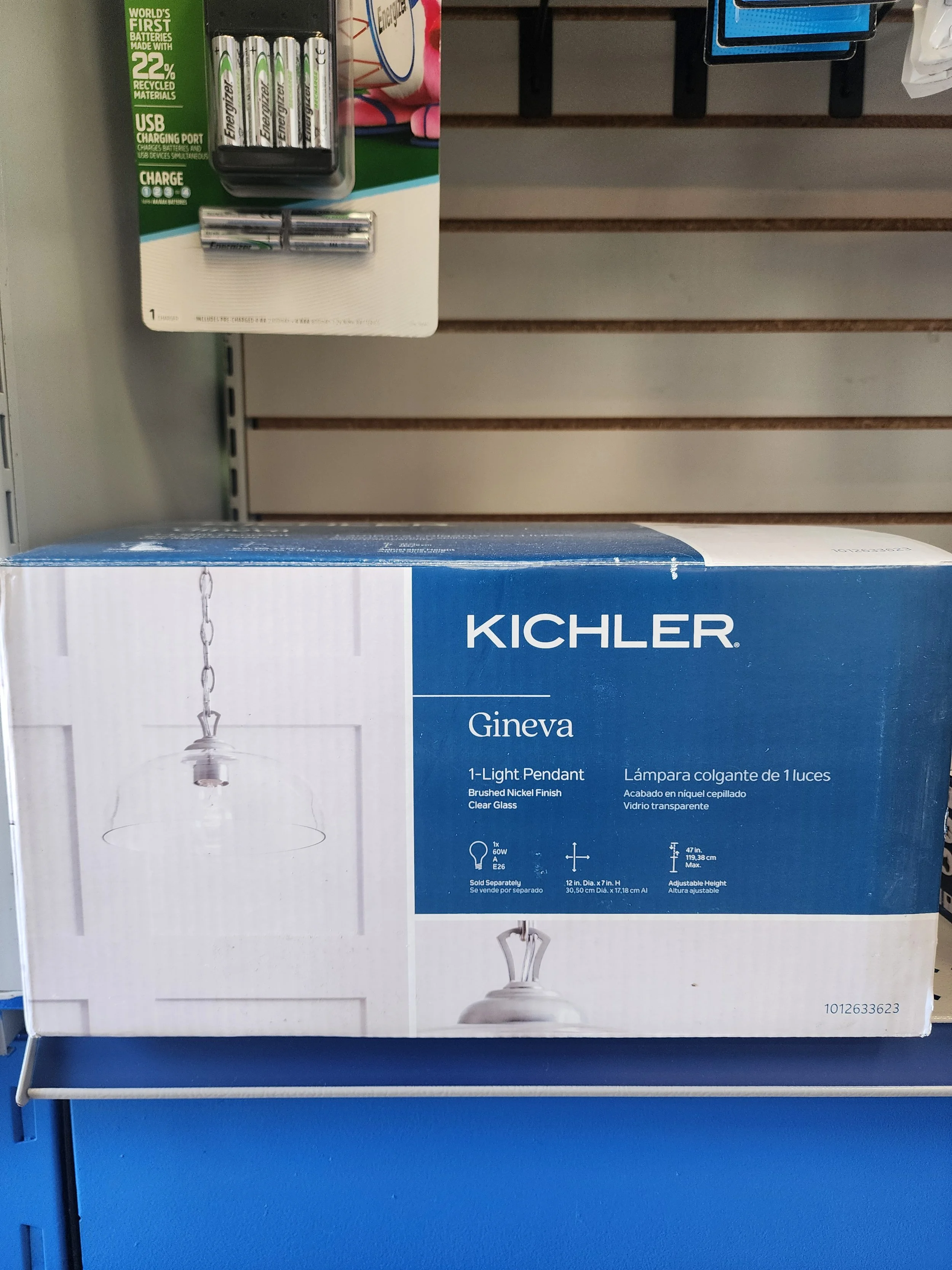 Kichler Gineva 1 Bulb Pendant