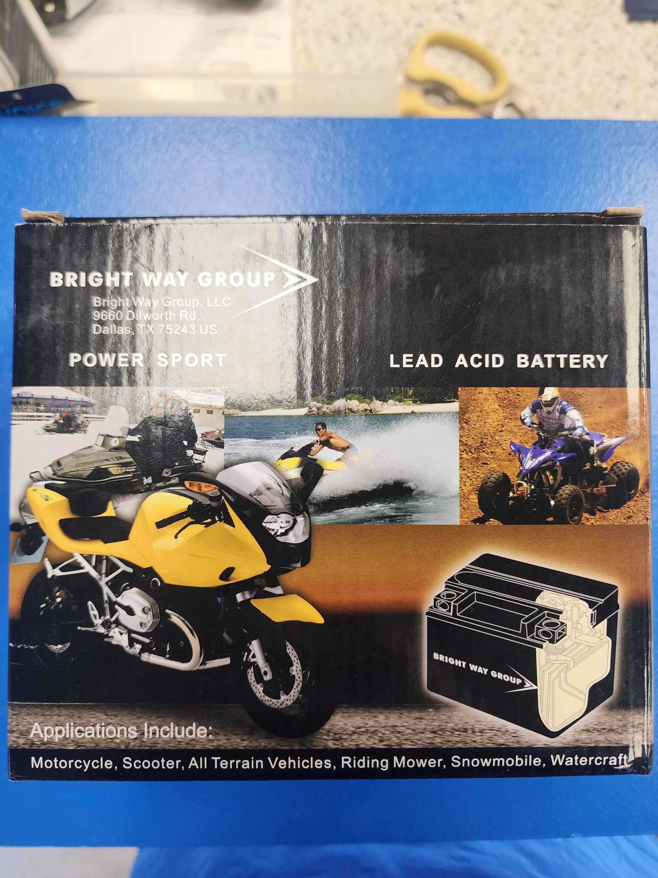 YTXZ10S Battery