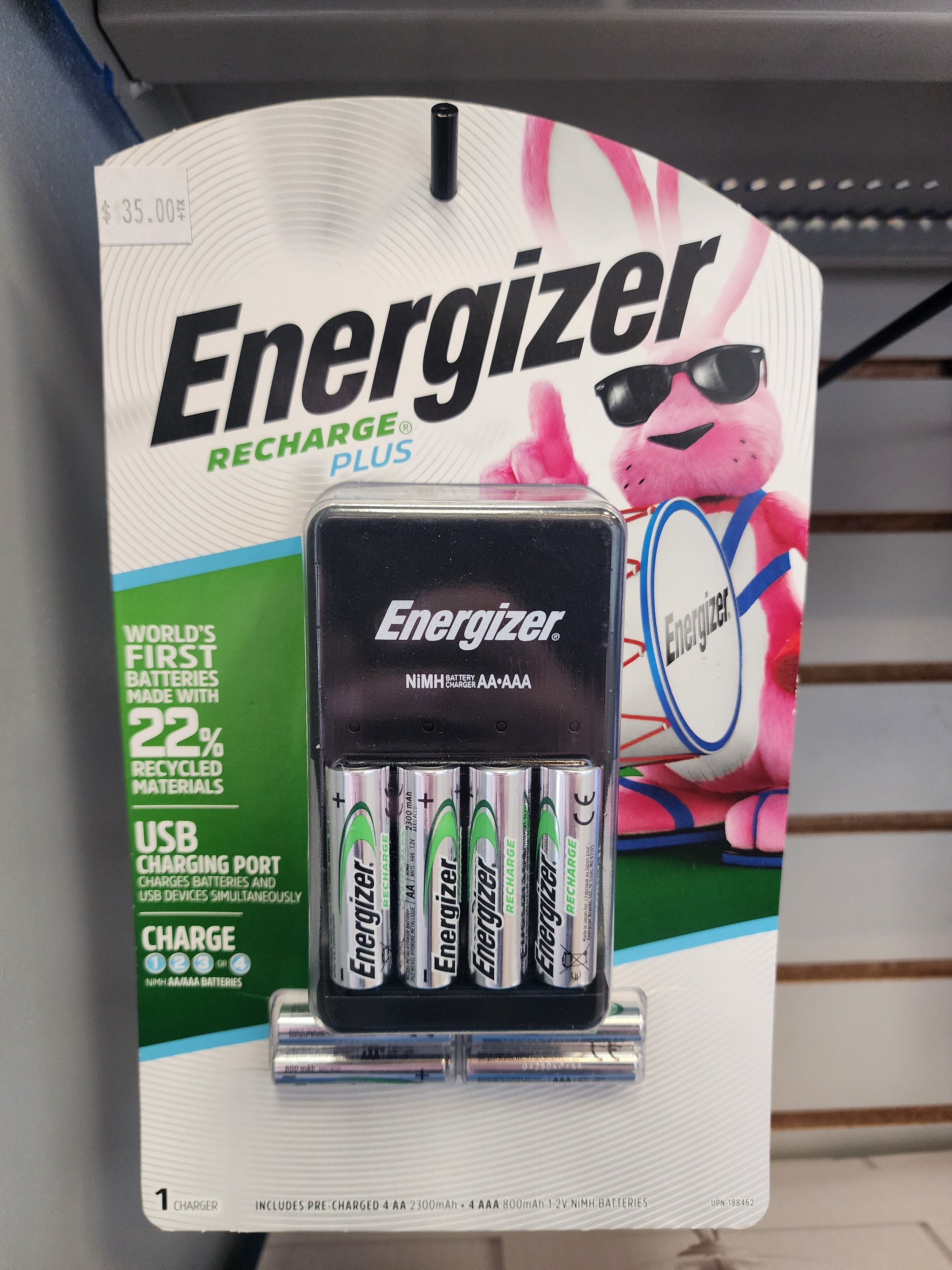Energizer Rechargeable 4AA/4AAA W/charger