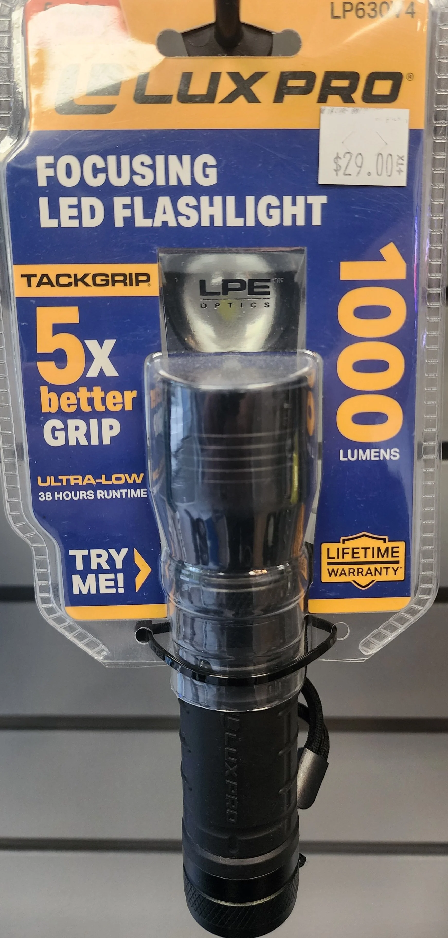 Luxpro 1000 lumen flashlight