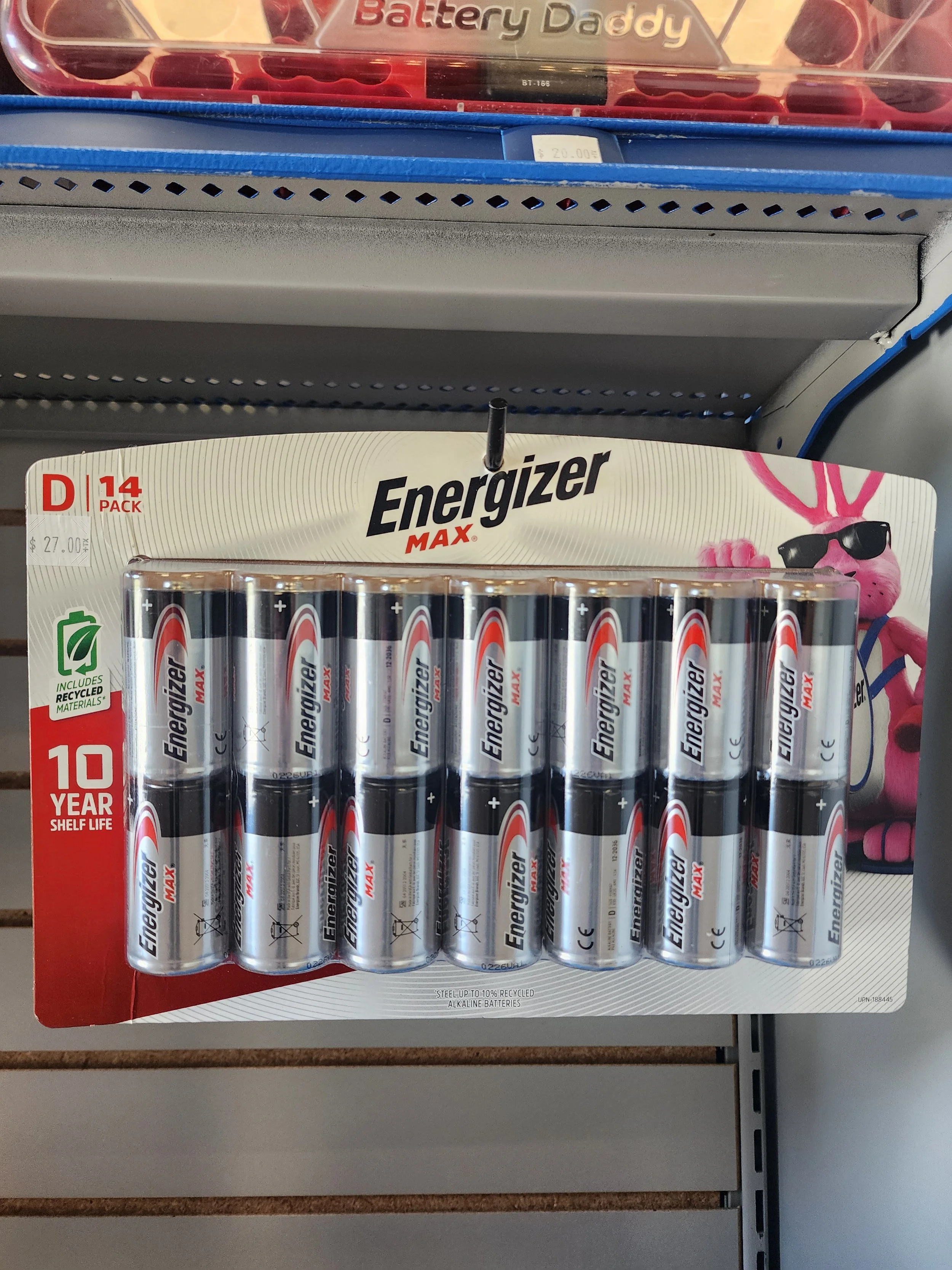 Energizer Max D  Batteries (14PK)