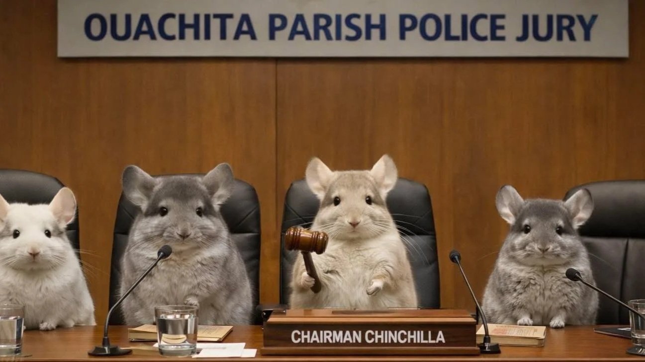 Chinchillas and checkbooks