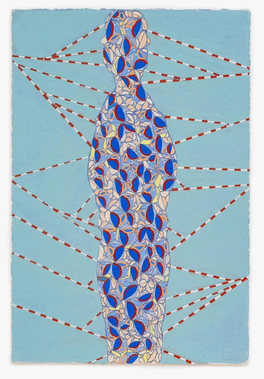 Division Man 11  
11 x 7.5 inches 
Gouache on paper 
2015