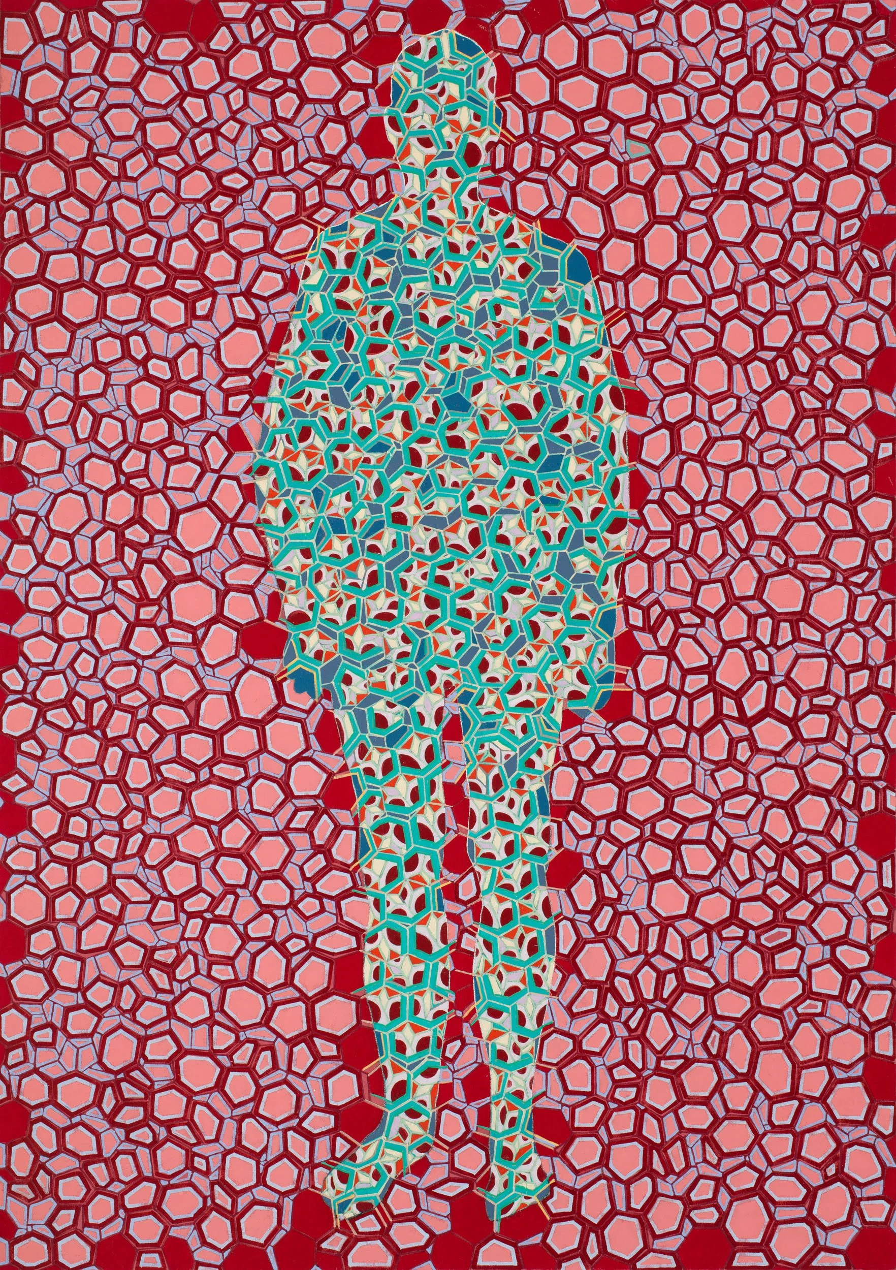  Divided Man 32 — Earthly Only  
68 x 48 inches 
Oil on canvas 
2016