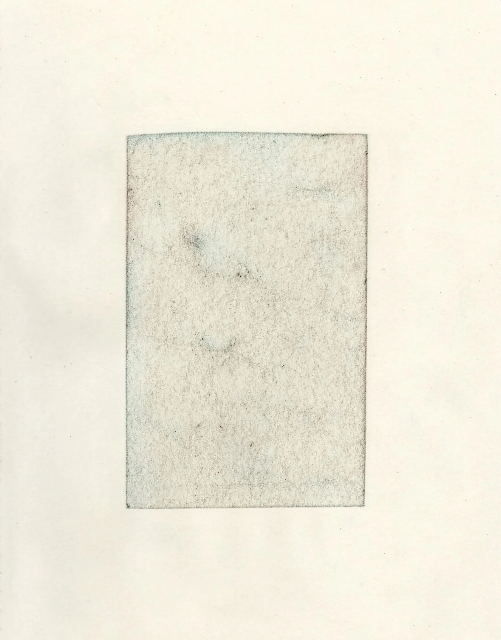  Head of Buttermere, c. 1965  
10 x 7.5 inches 
Colored pencil on paper 
2021 [works on paper]