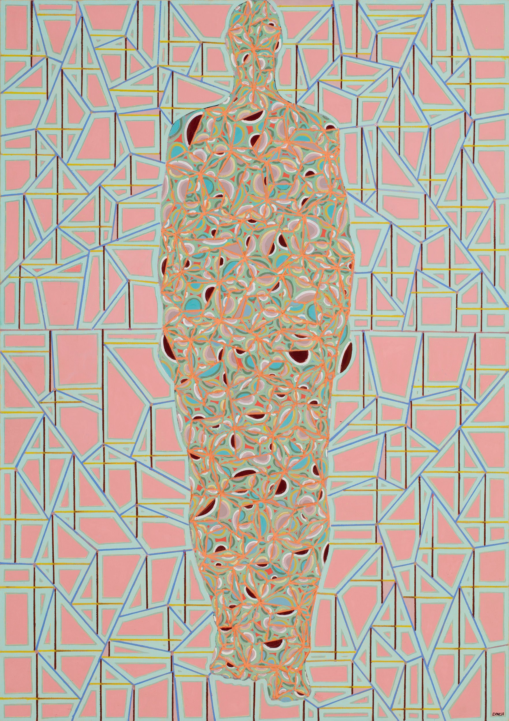  Division Man 26  
48 x 34 inches 
Oil on canvas 
2015
