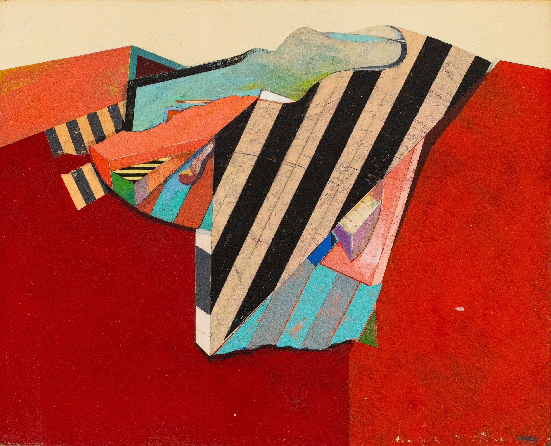  Untitled  
11.75 x 14.5 inches 
Acrylic on panel 
1988