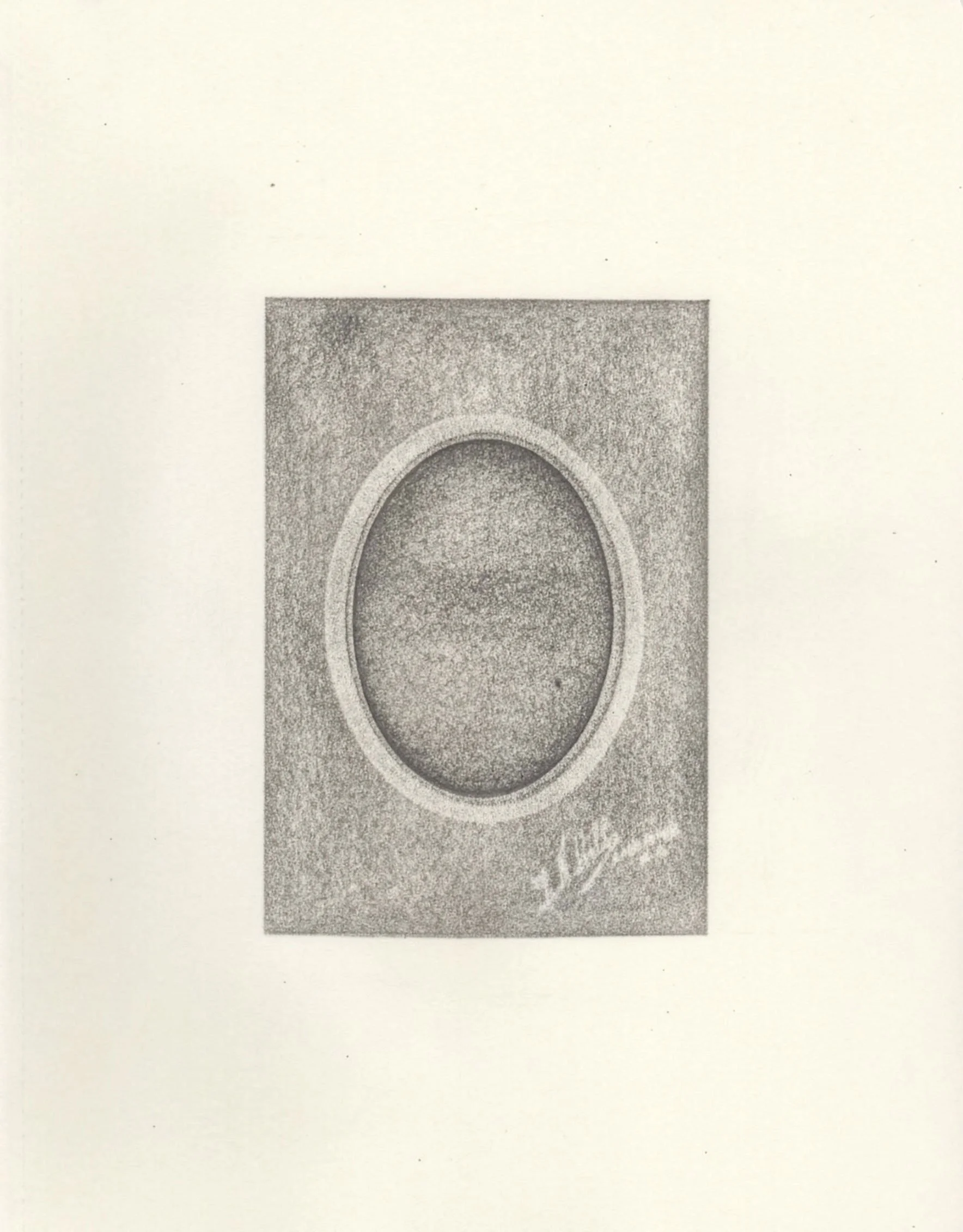  She's Looking Right At You, c. 1900  
11.5 x 9 inches (framed) 
Graphite on paper 
2021 [works on paper]