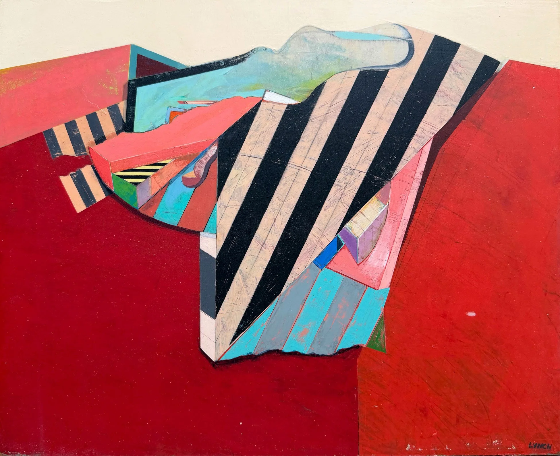  Untitled  
11.75 x 14.5 inches 
Acrylic on panel 
1988