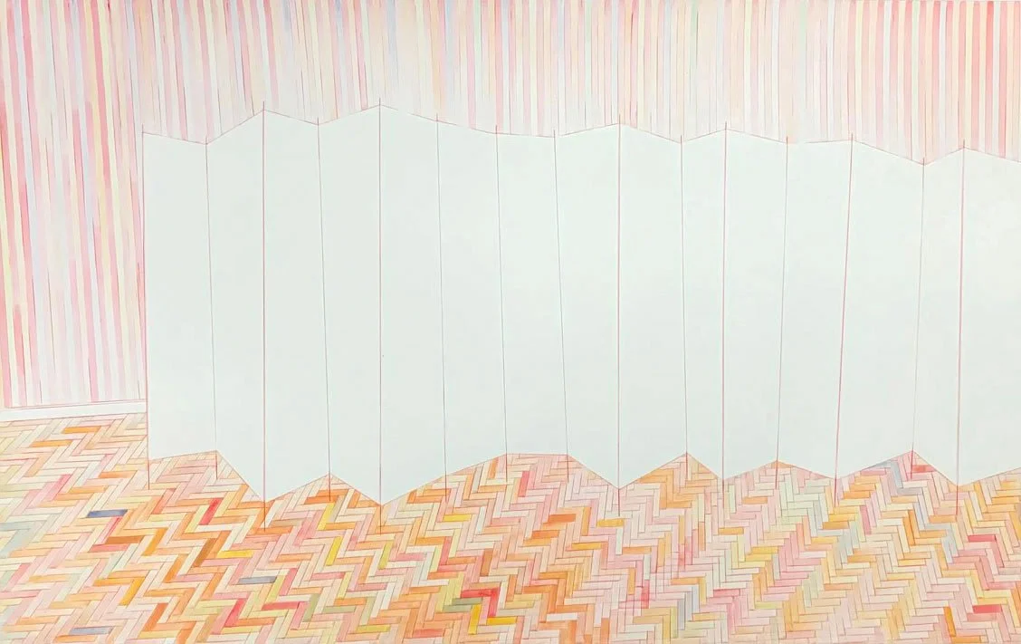  Large Room 11  
38 x 25 inches 
Colored pencil and ink on paper 
2020