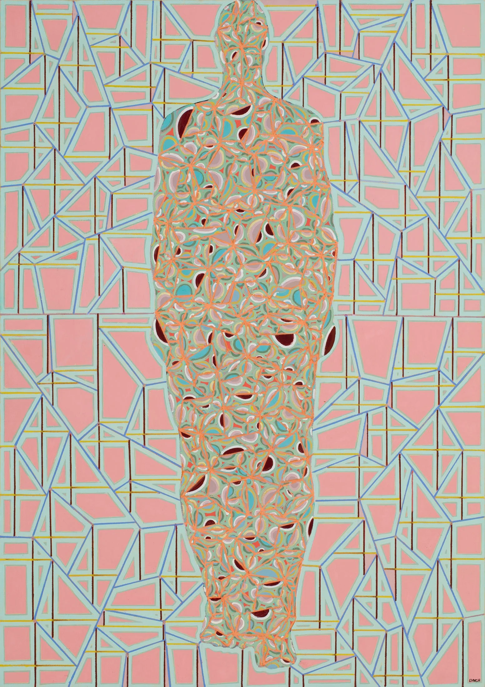  Division Man 26  
48 x 34 inches 
Oil on canvas 
2015