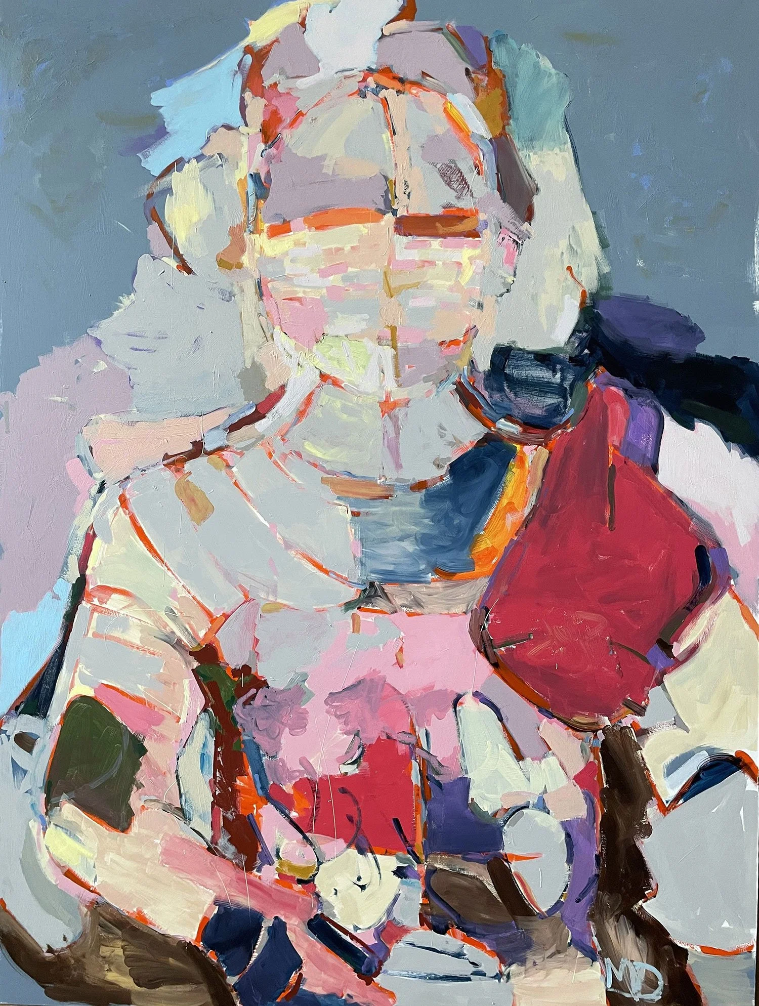  Avoid Notes  
48 x 36 inches 
Acrylic on panel 
2025