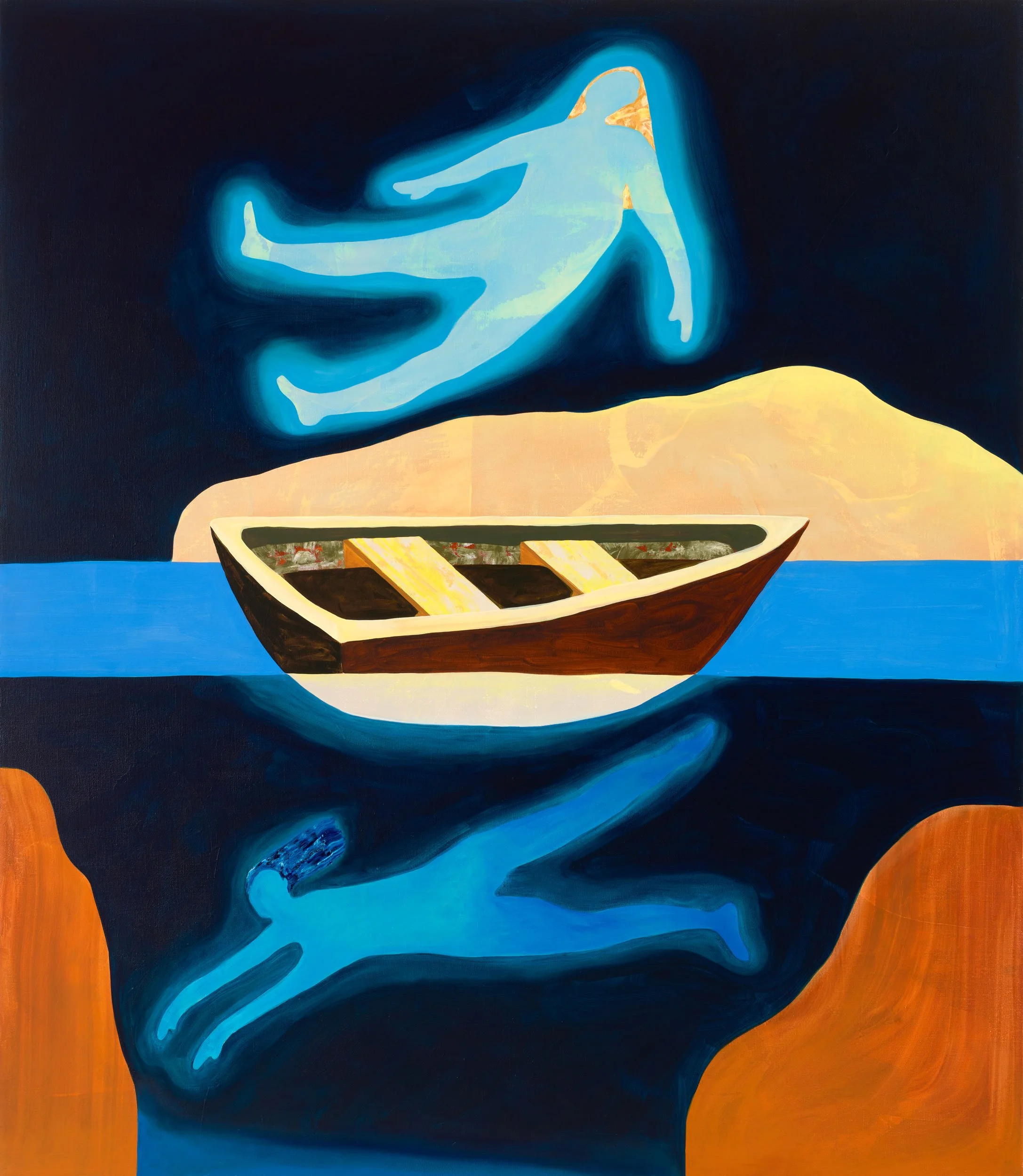  As Above, So Below  
60 x 52 inches 
Oil on linen 
2023 [oil paintings]
