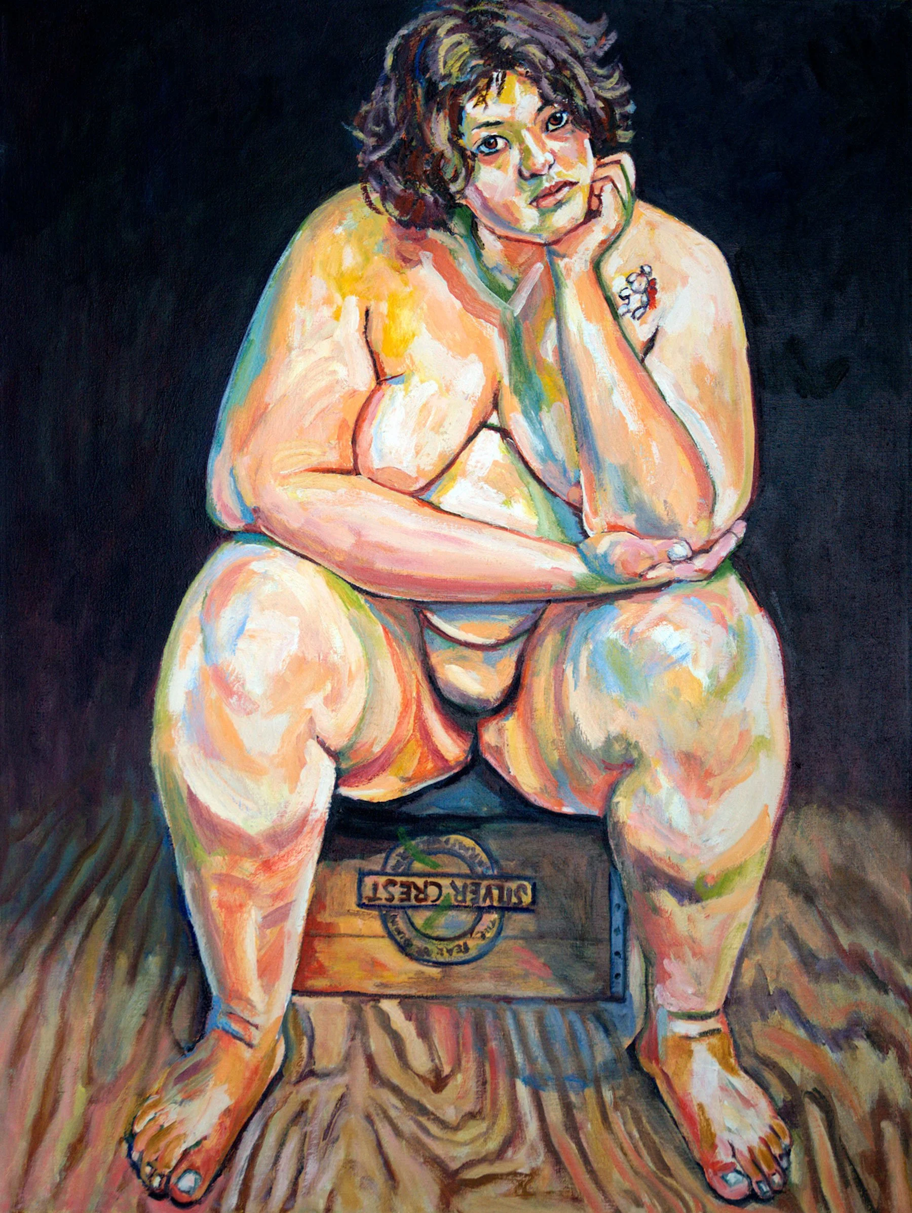  Silvercrest  
48 x 36 inches 
Oil on linen 
1996