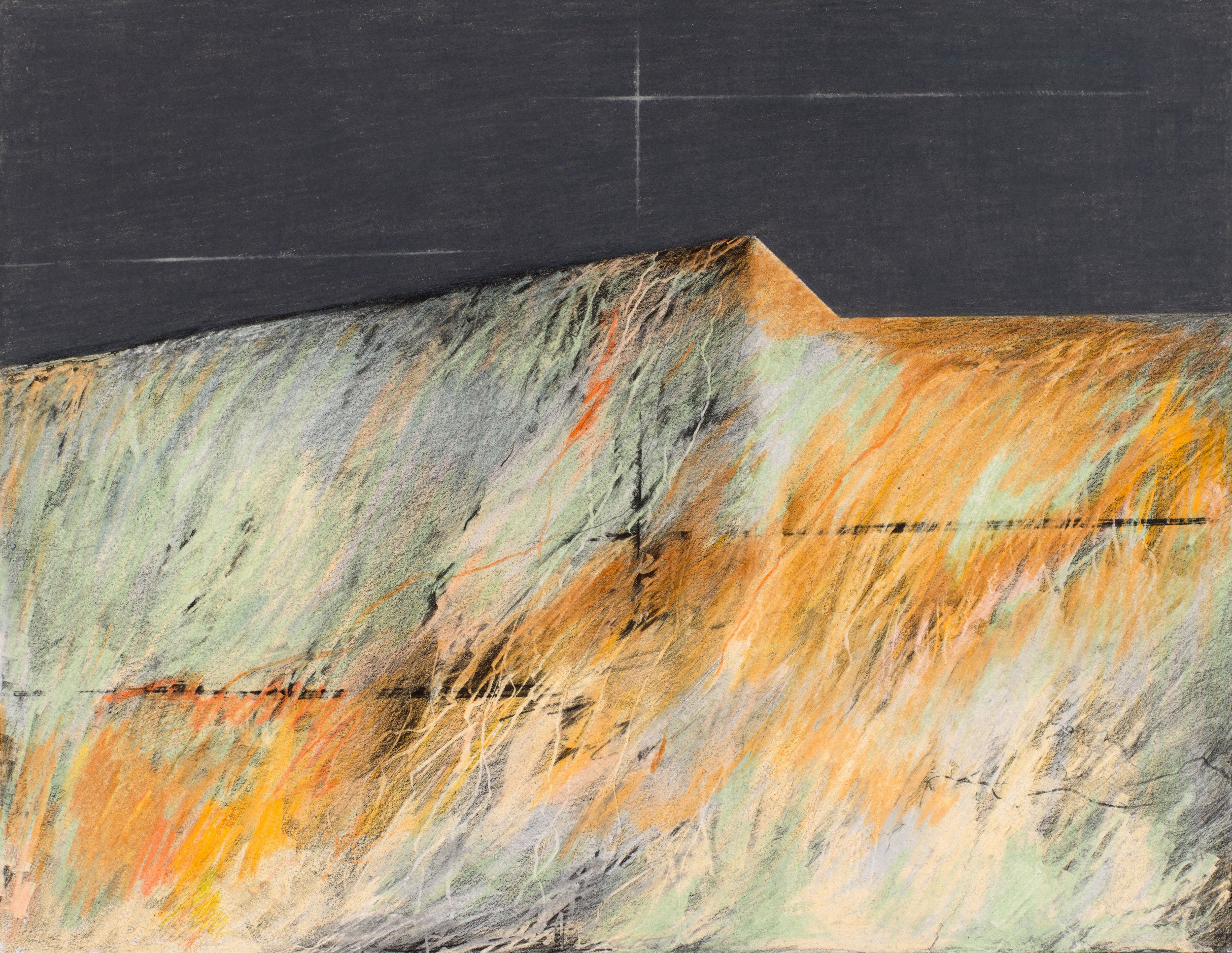  Untitled (from the series Enigma)  
9.125 x 11.75 inches 
Graphite and colored pencil on paper 
2016