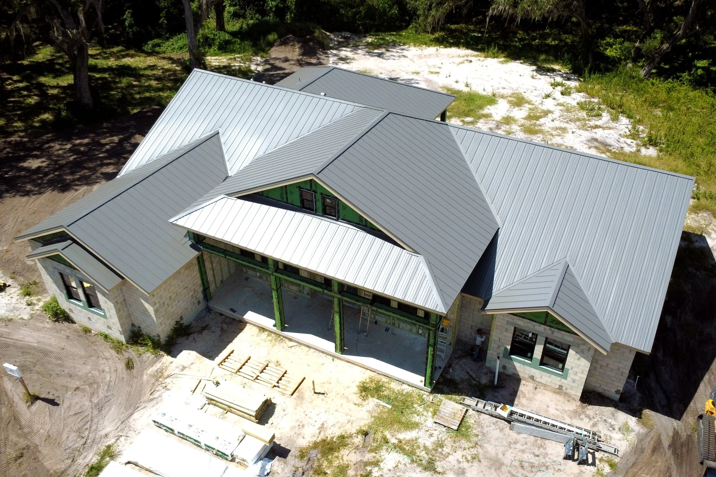 Custom Home Roofing, Custom Home roof installation in Central Florida, Custom Home project management, Custom home project consulting west palm beach