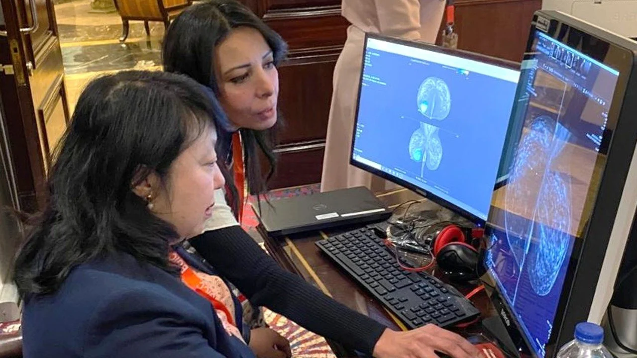 Artificial intelligence as an initial reader for double reading in breast cancer screening: A prospective initial study of 32,822 mammograms of the Egyptian population