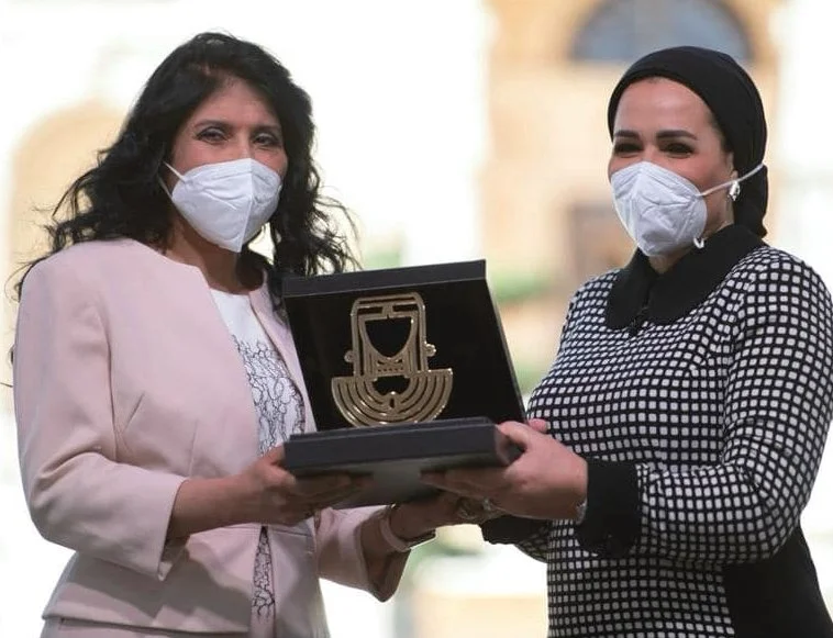 Dr. Sahar Saleem was honored in 2021 by Egypt’s First Lady, Entissar El-Sisi, at the Egyptian Woman… Icon of Success event, celebrating distinguished contributions of Egyptian women