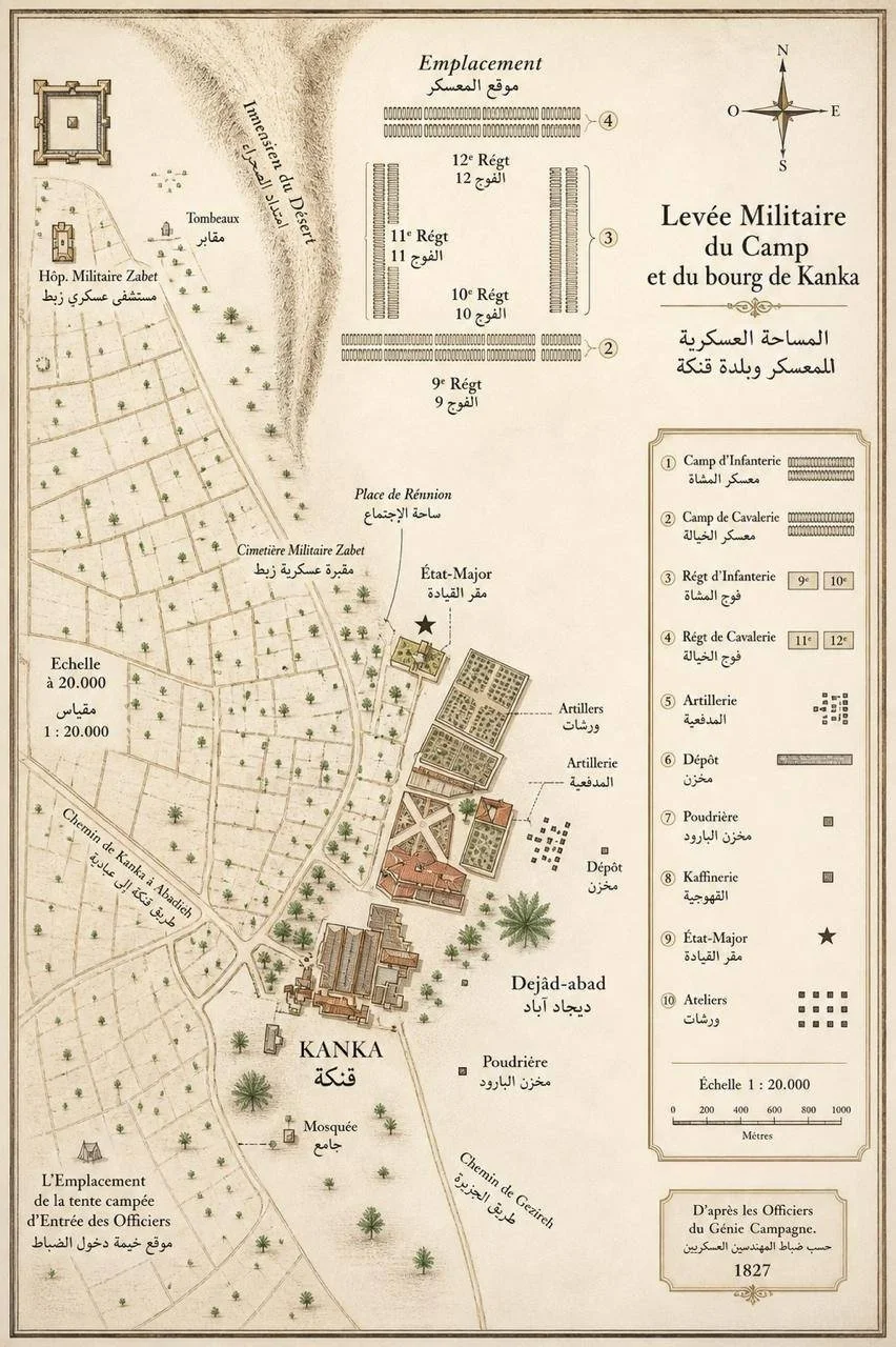 Master Plan Of Kannka Military Complex - 1827
