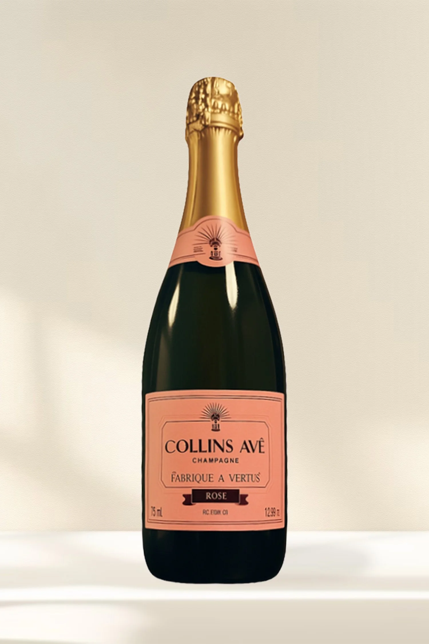 Collins Avé Brut Rosé Champagne