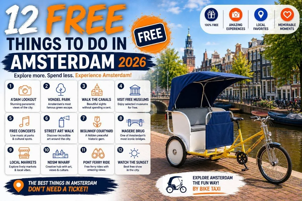 12 Free Things To Do in Amsterdam 2026