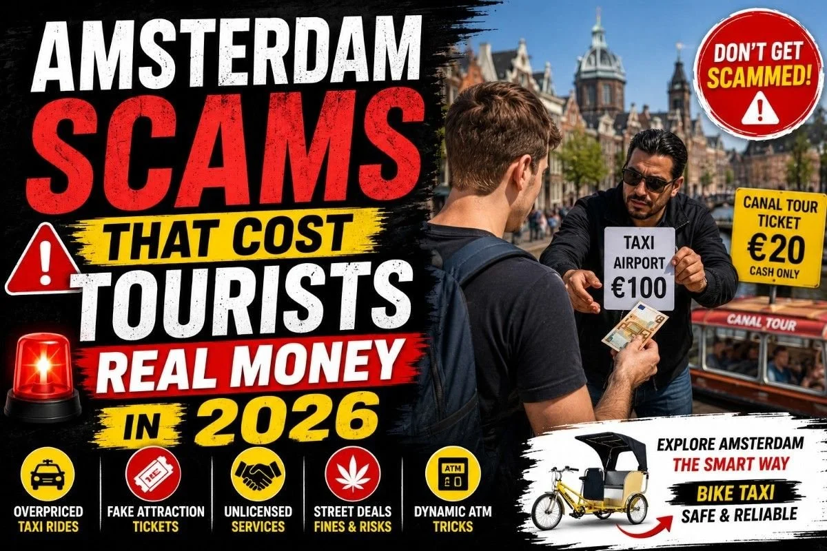 Amsterdam Scams That Cost Tourists Real Money in 2026 🚨 | Complete Honest Guide