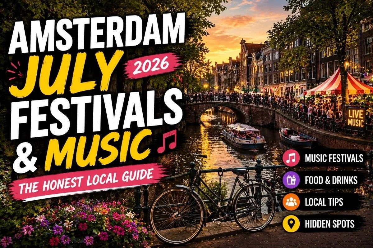 Amsterdam July Festivals &amp; Music 2026 🎶 | The Honest Local Guide