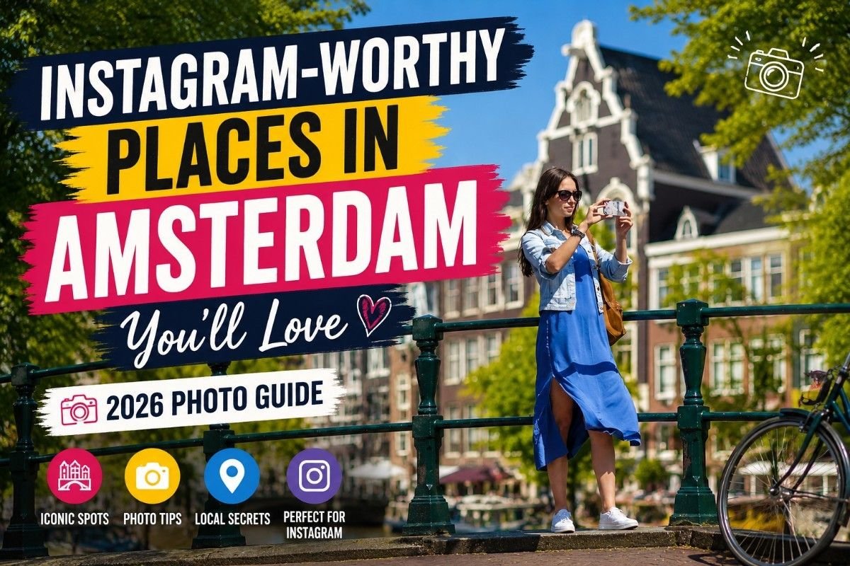 Instagram-Worthy Places in Amsterdam You'll Love📸 | 2026 Photo Guide
