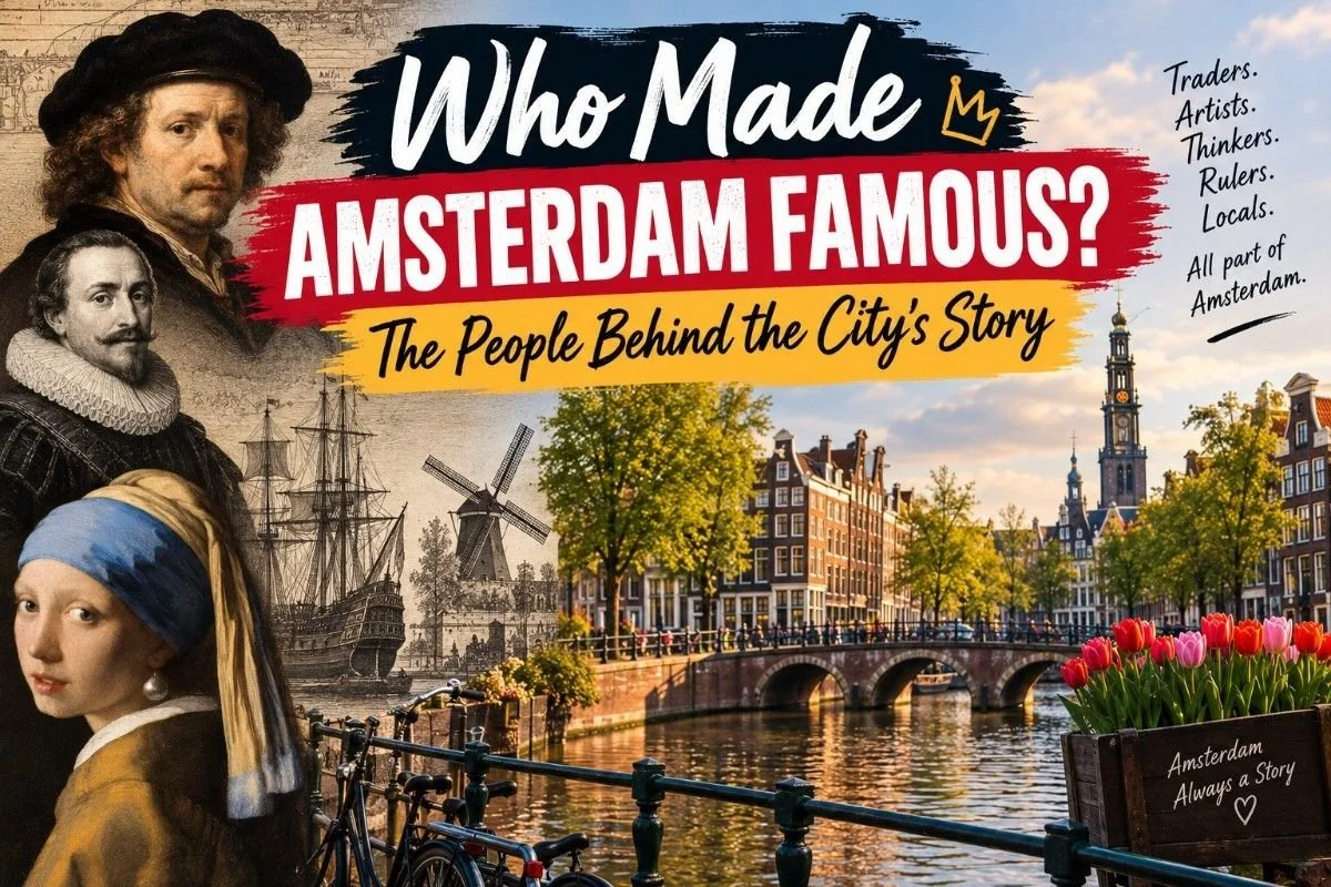 Who Made Amsterdam Famous? The People Behind the City's Story