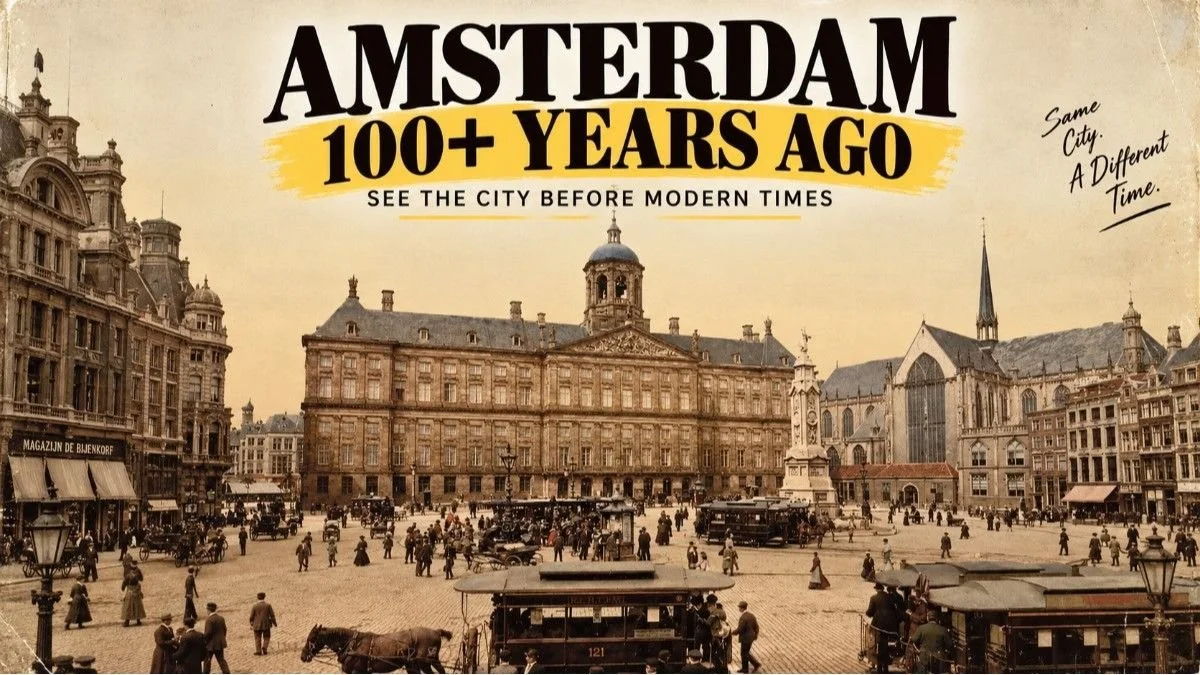 Amsterdam 100+ Years Ago: See the City Before Modern Times