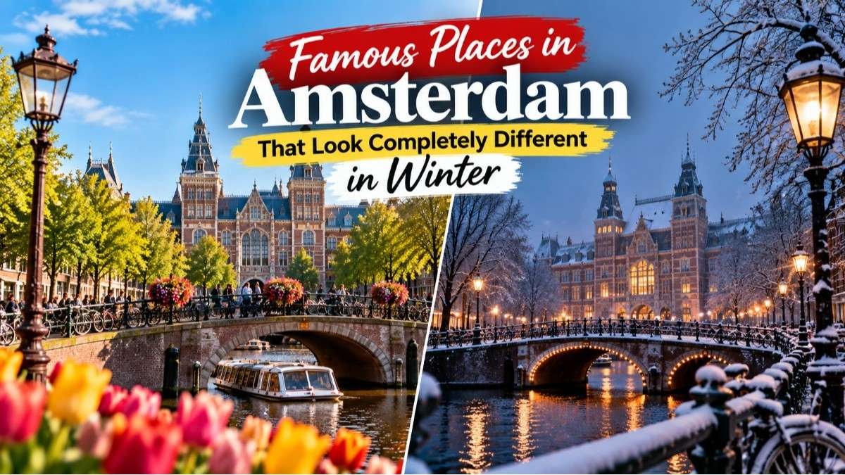 Famous Places in Amsterdam That Look Completely Different in Winter