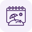 A cloud with rain and lightning, and a frowning face