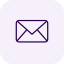 Icon of an envelope or email message