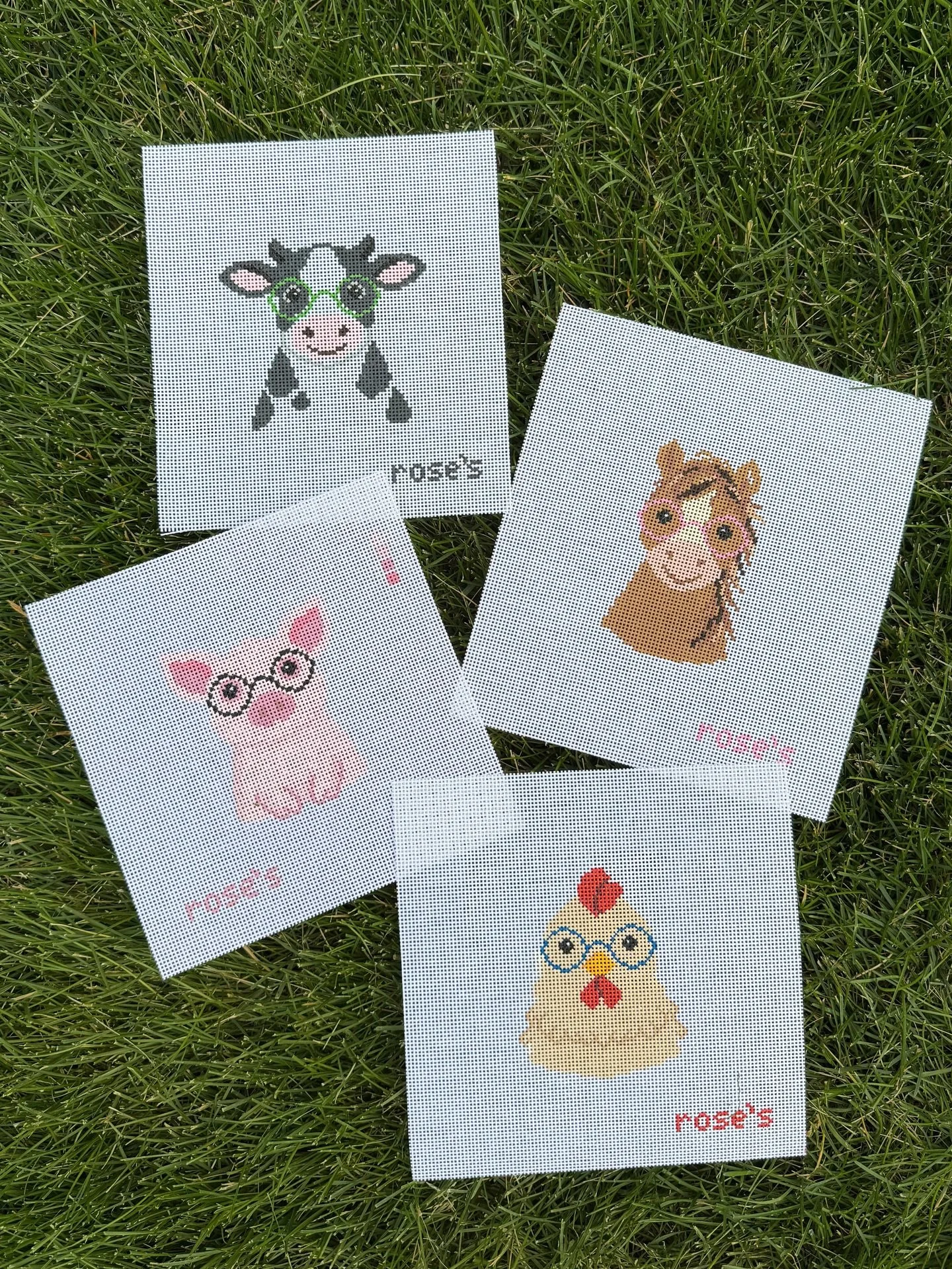 🐮🐓 How many farm animals are too many?
Farm animals with glasses? I don't think you can have enough! 

Smarty farm animals launching June 1st @ Noon EST with my Midwest Pre-Order!