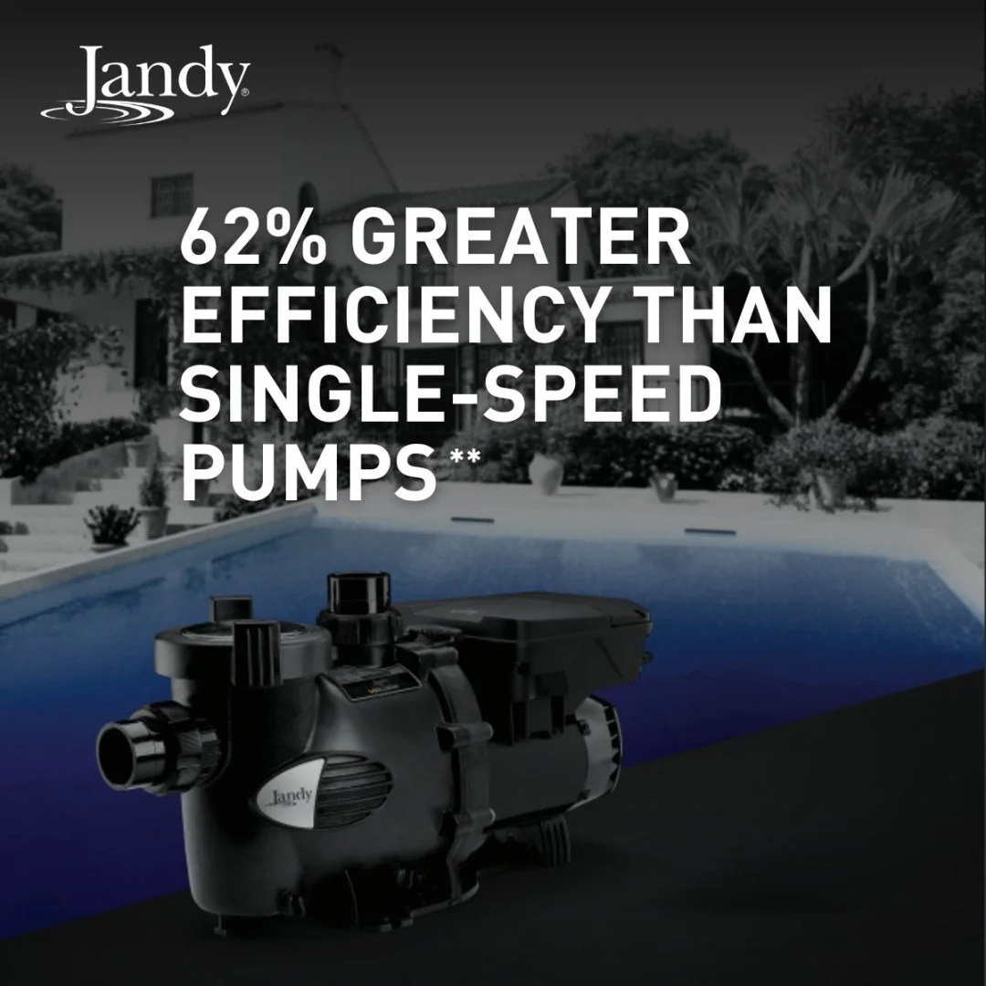 ⚡🌎 Happy World Energy Efficiency Day!

Looking to lower your energy use without sacrificing pool time? Upgrading to a Jandy variable-speed pump and energy-efficient LED lights is a smart place to start.

Small upgrades. Big impact. Let&rsquo;s make 