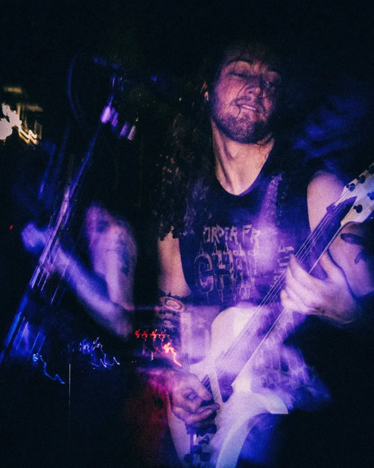 @ancientdeathofficial at @ralphs_rock_diner was fantastic as usual. Go see them next weekend  at @genosportland 

#digicam #shutterdrag